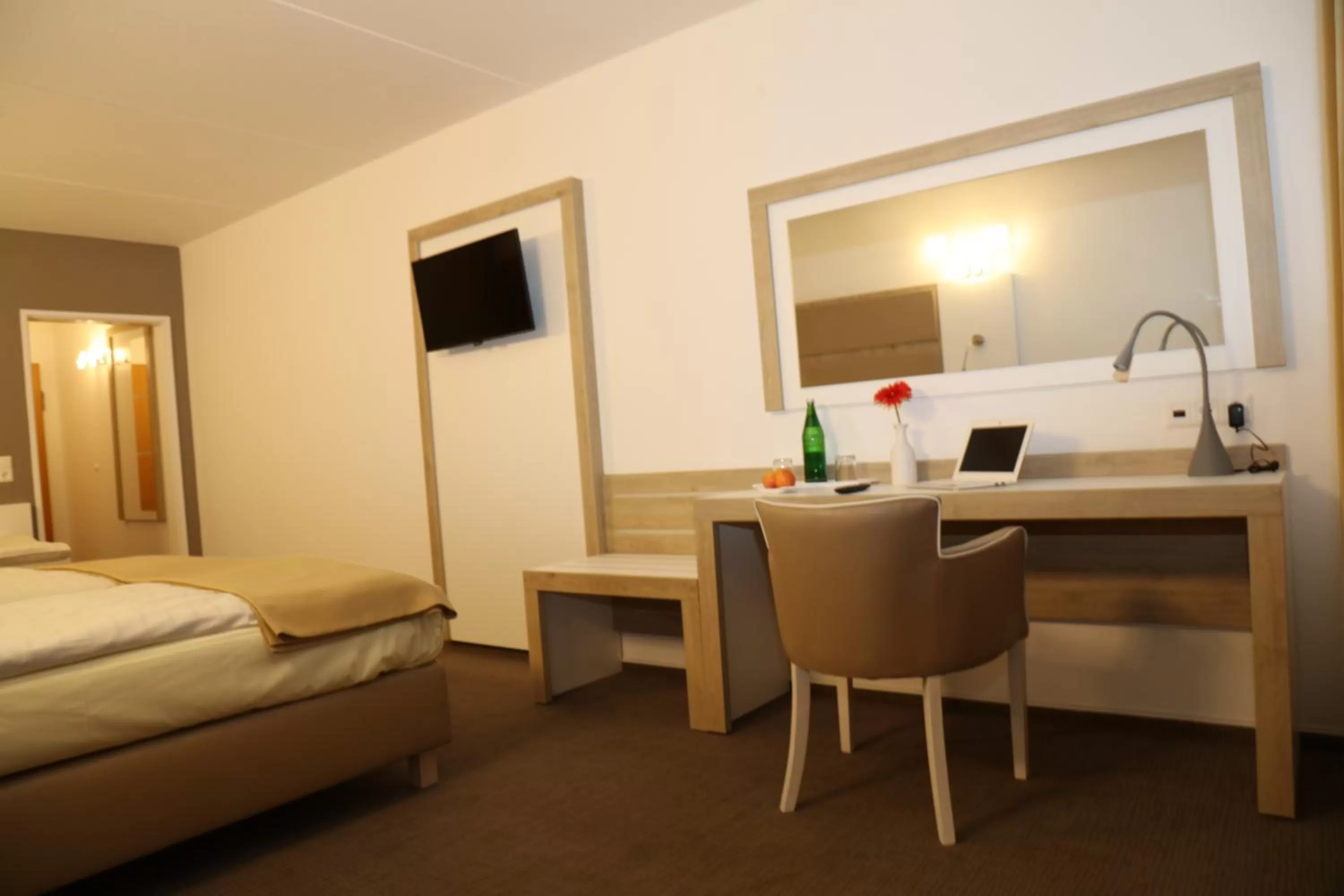 Bed in Confour Hotel