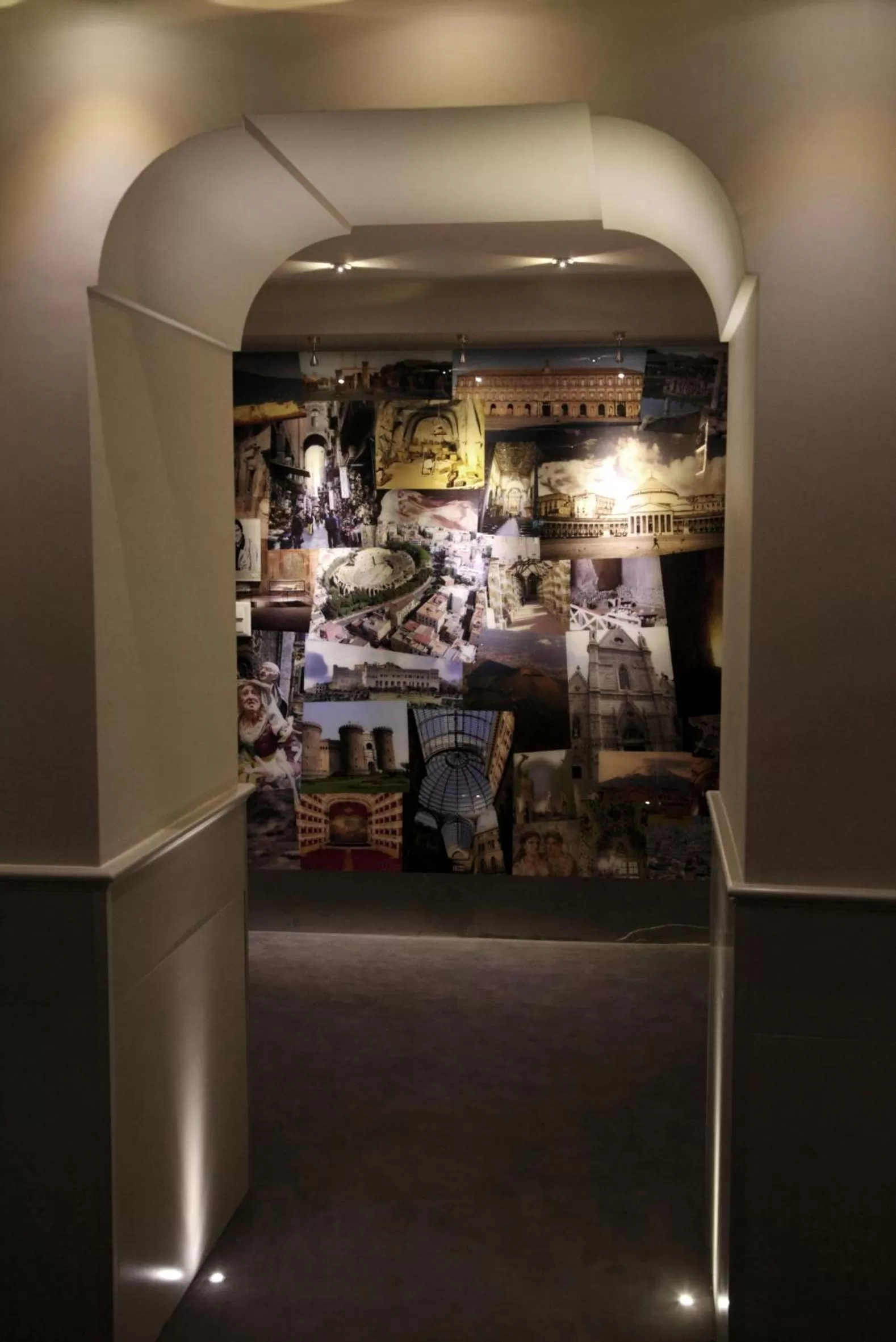 Decorative detail in Partenope Relais