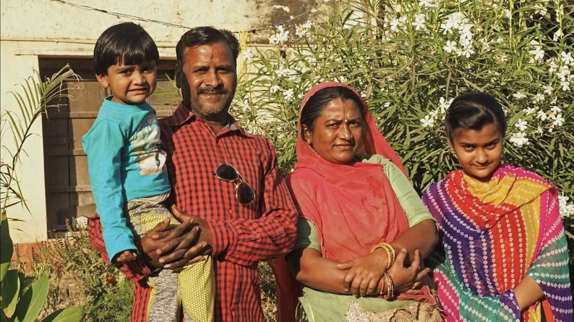 Family in Haveli Elephant Stable