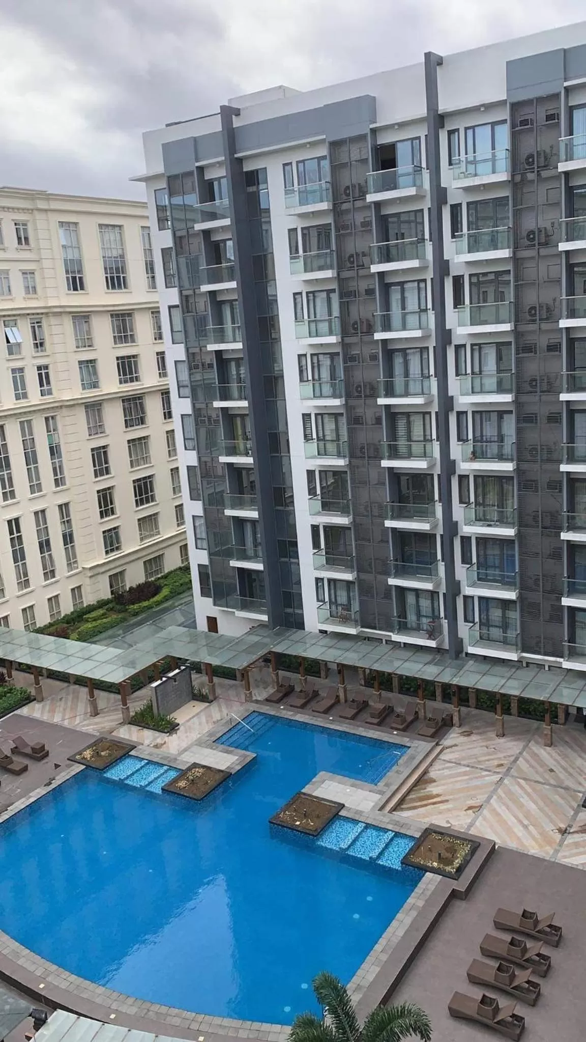 Swimming pool in 81 Newport Boulevard Cluster 4 - 8F across NAIA Airport, Terminal 3