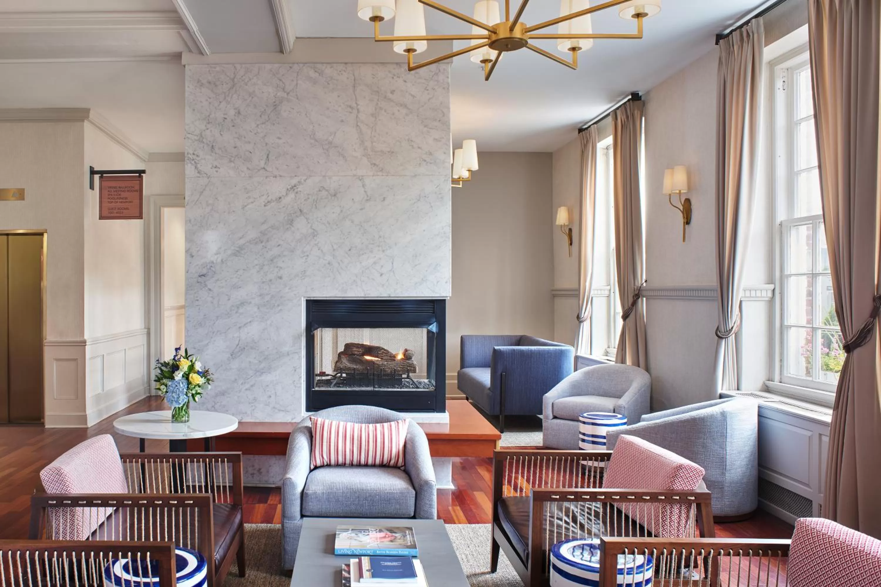 flat iron in Hotel Viking