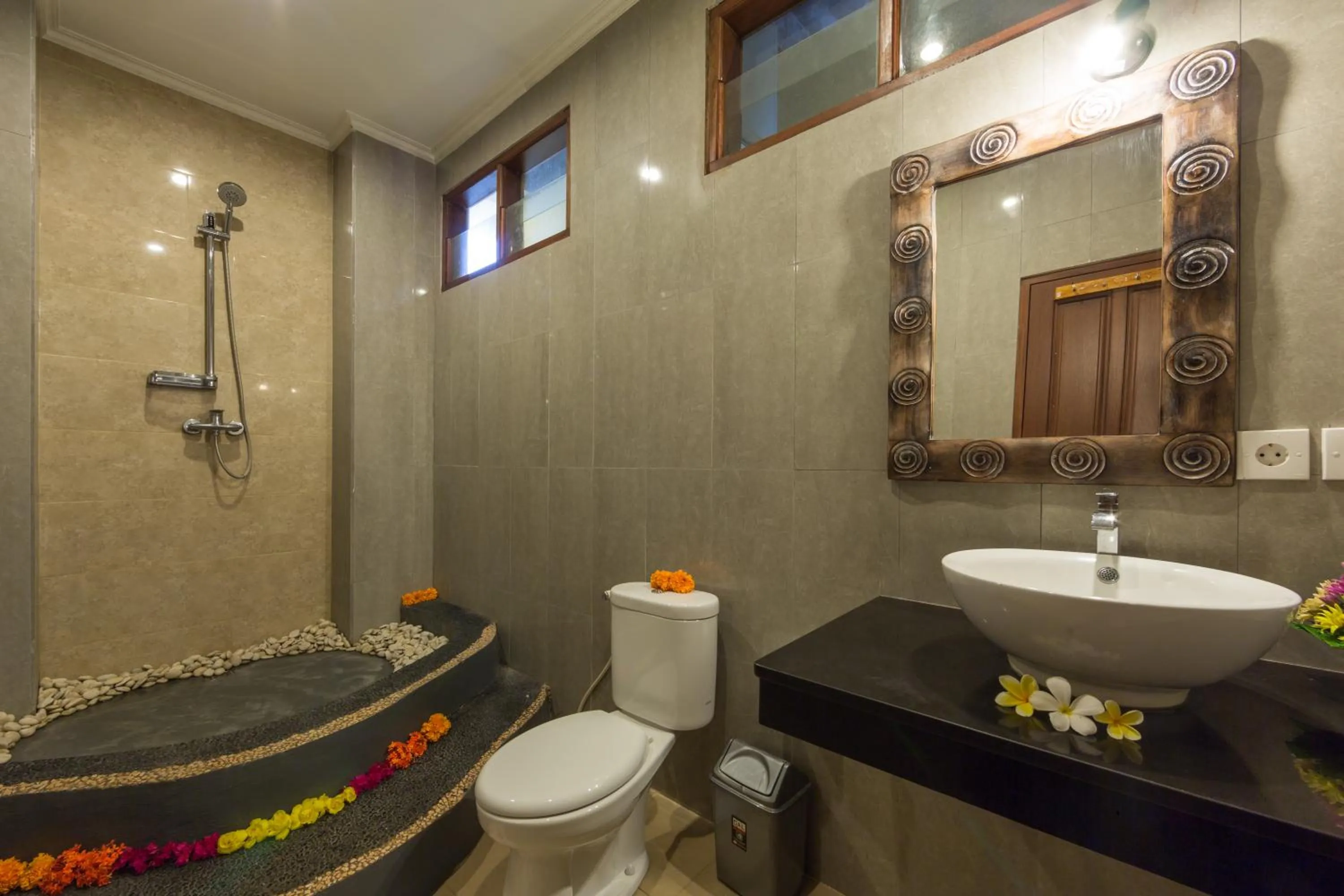 Shower in Padma Ubud Retreat
