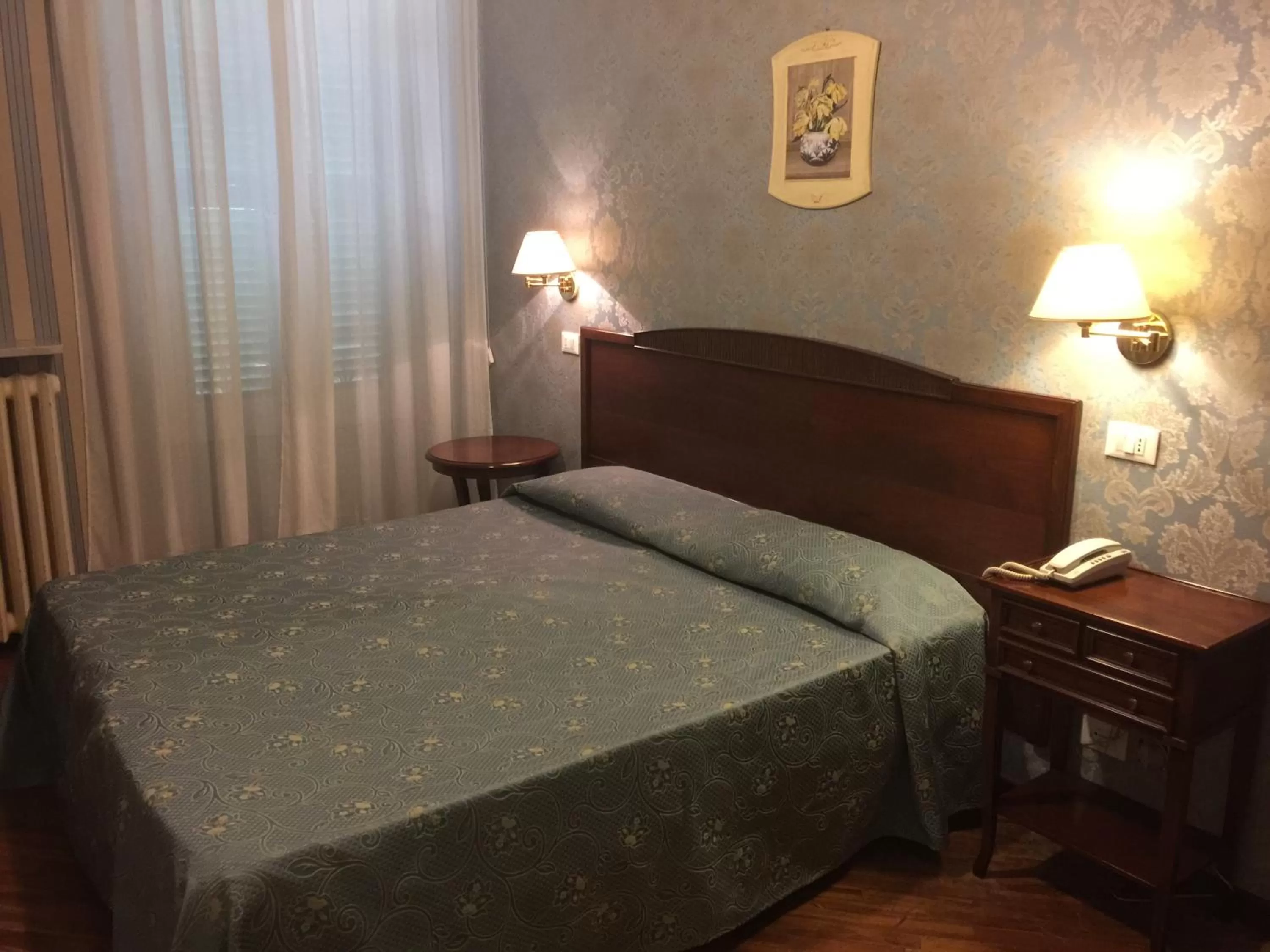 Bed in Hotel Villa Aricia