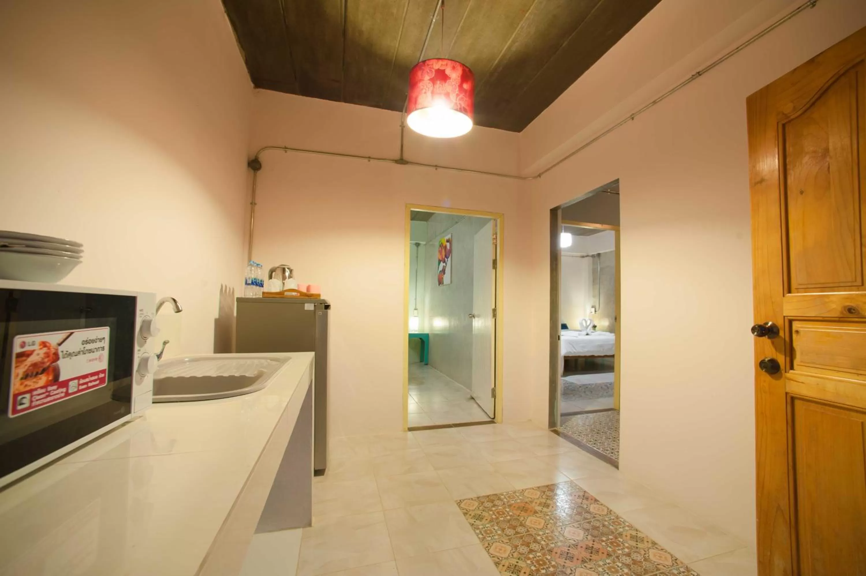 Bedroom in Baan Chokdee Pai Resort