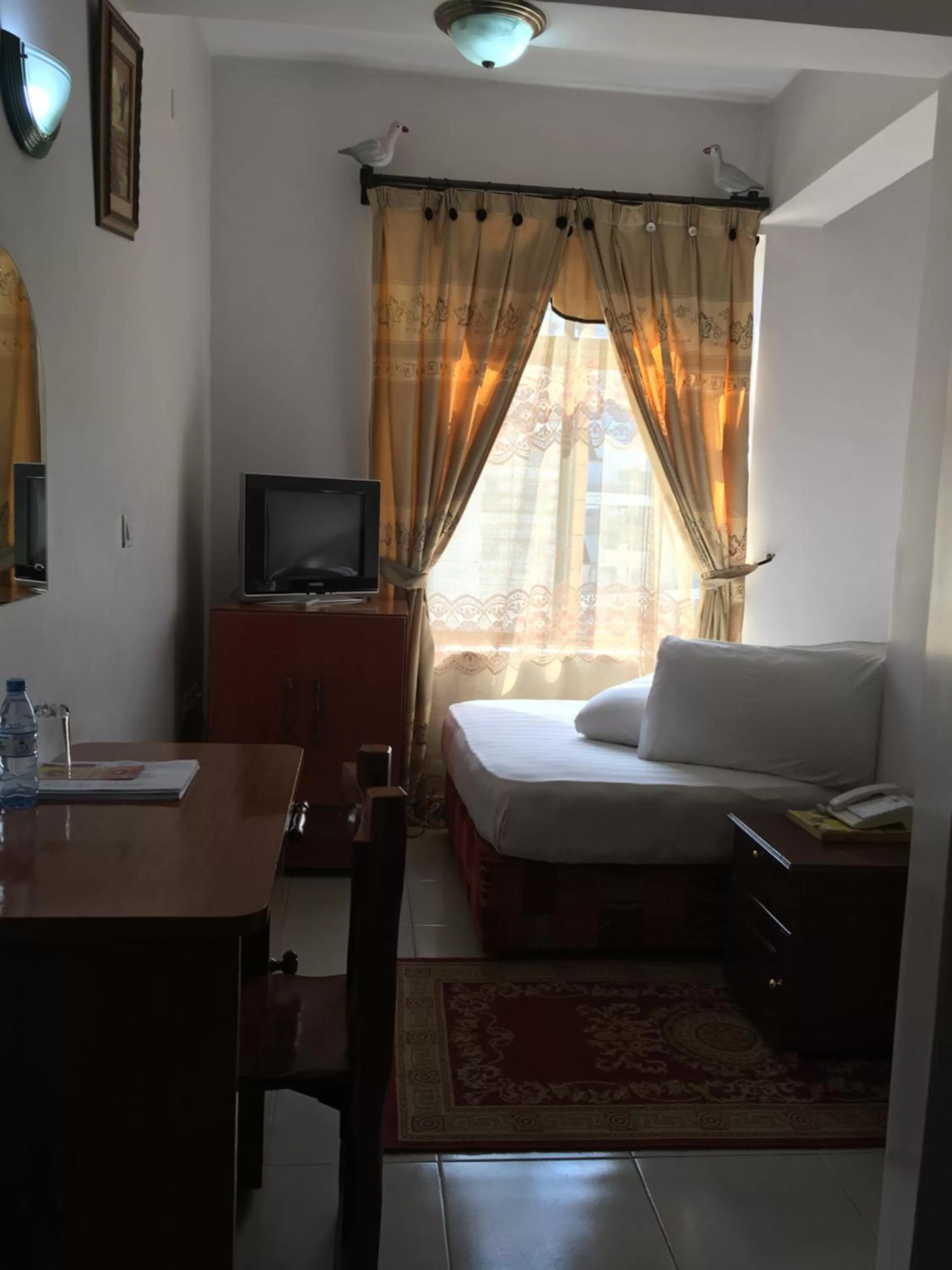 View (from property/room), Bed in Natron Palace Hotel