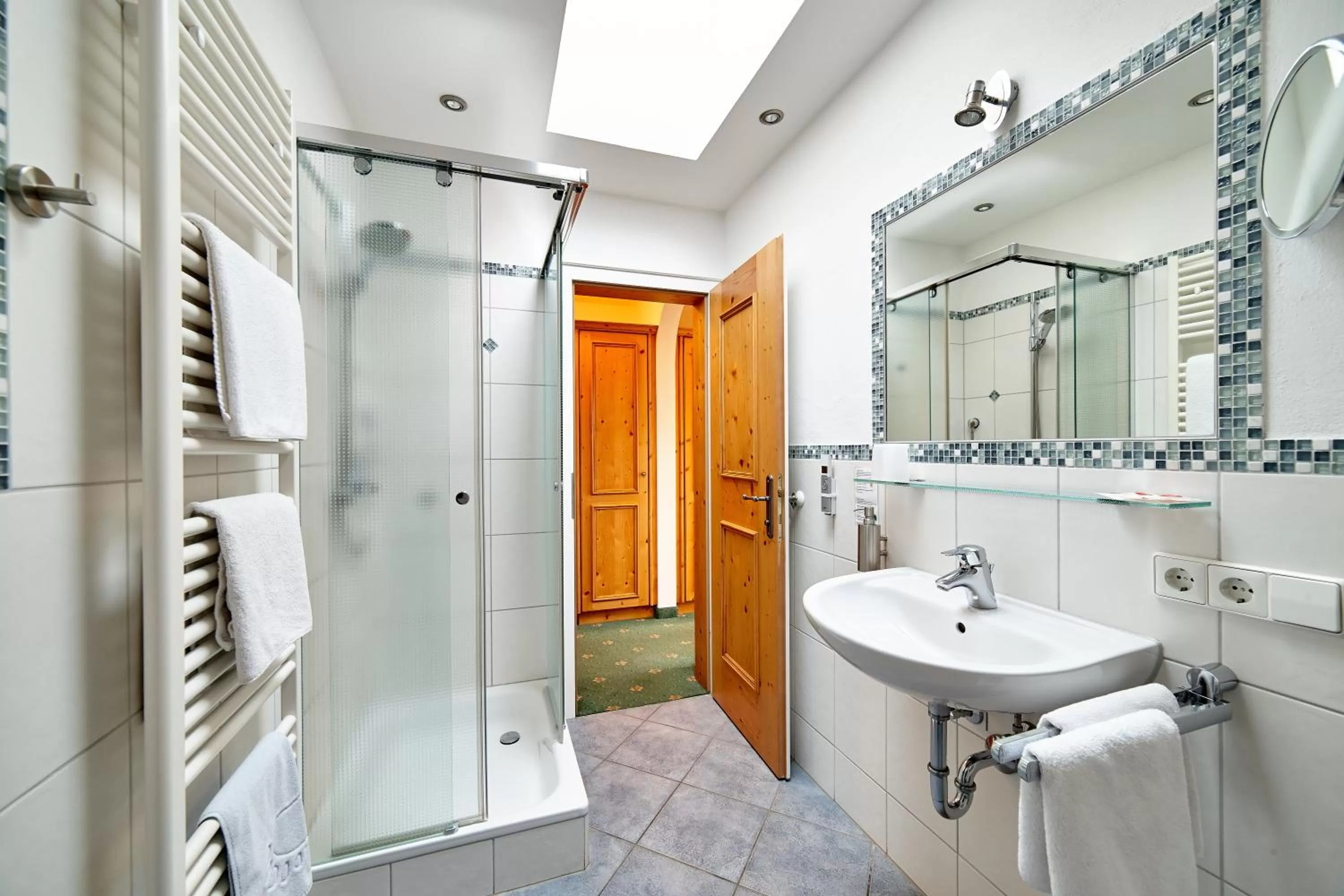 Bathroom in Landhotel Grüner Baum