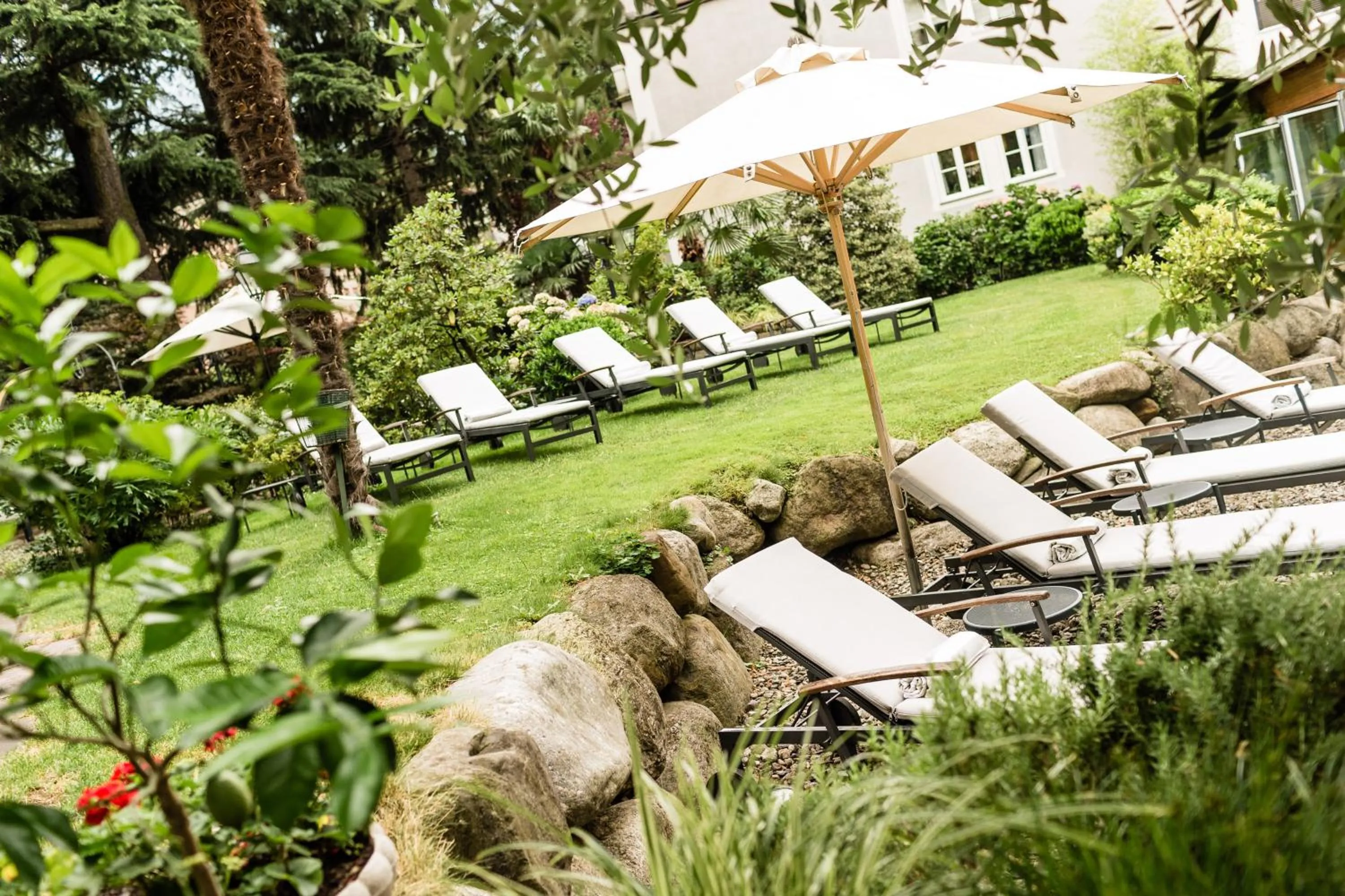 Garden in Classic Hotel Meranerhof