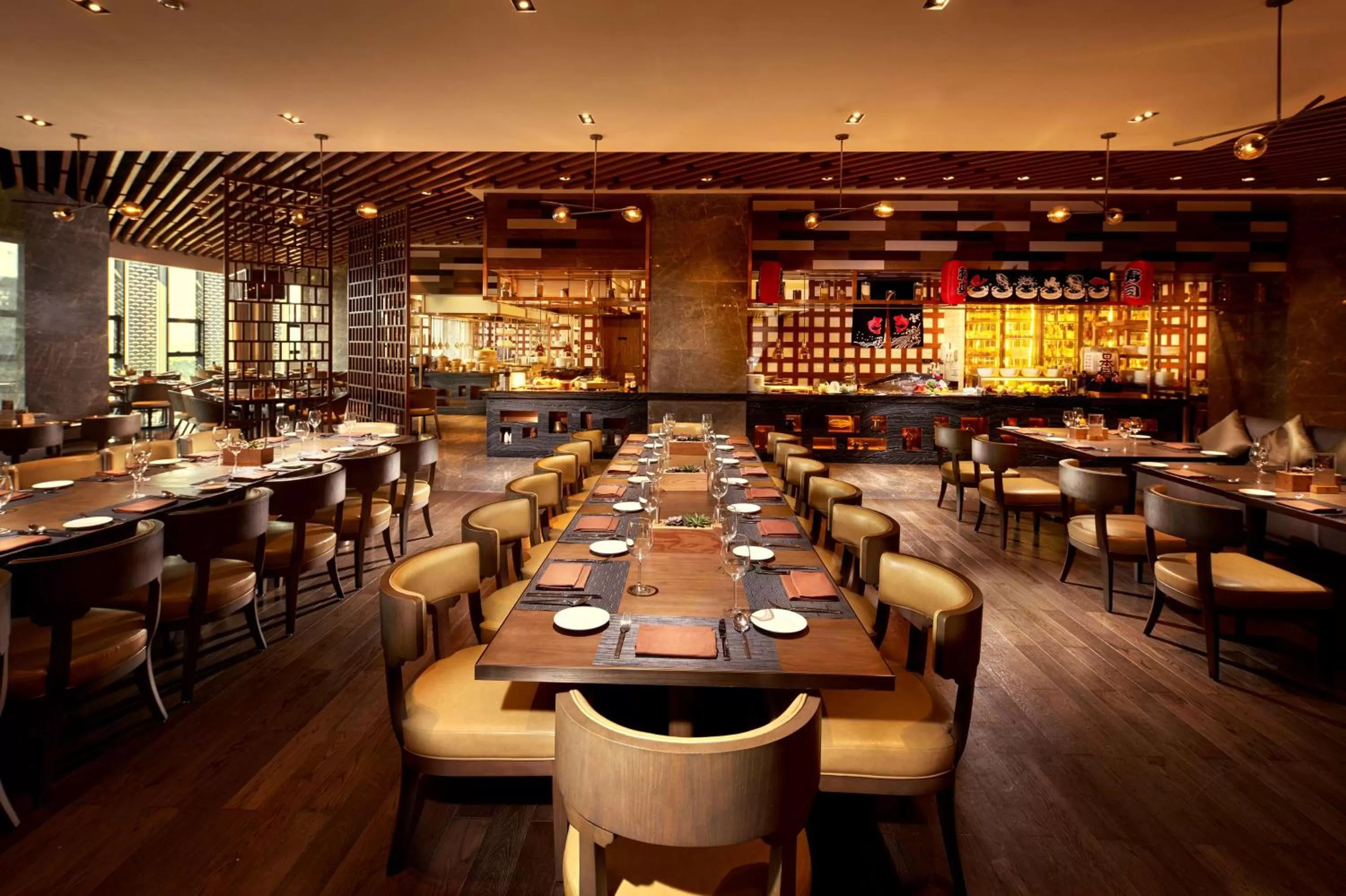 Restaurant/places to eat in Hilton Suzhou