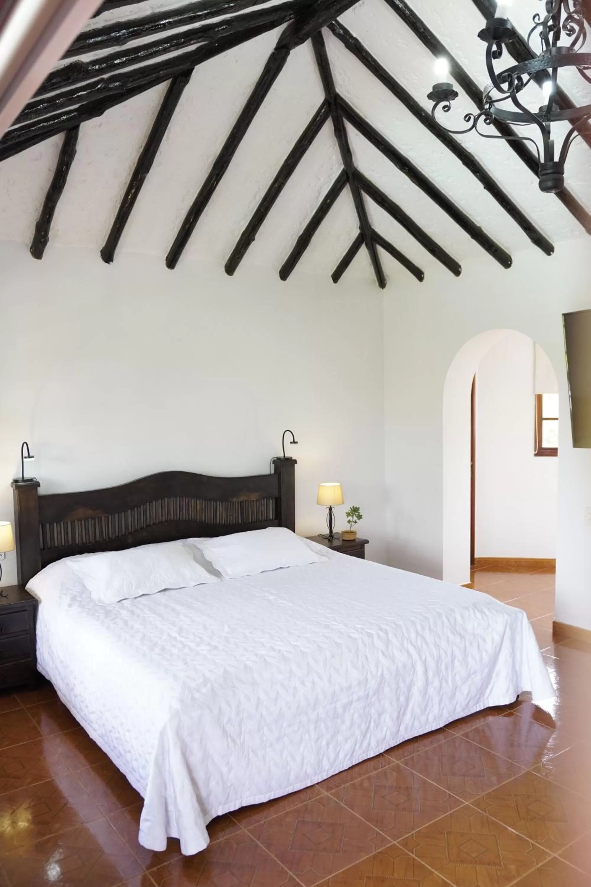 Bedroom, Bed in Hotel Chalet El Castillo by Majuva