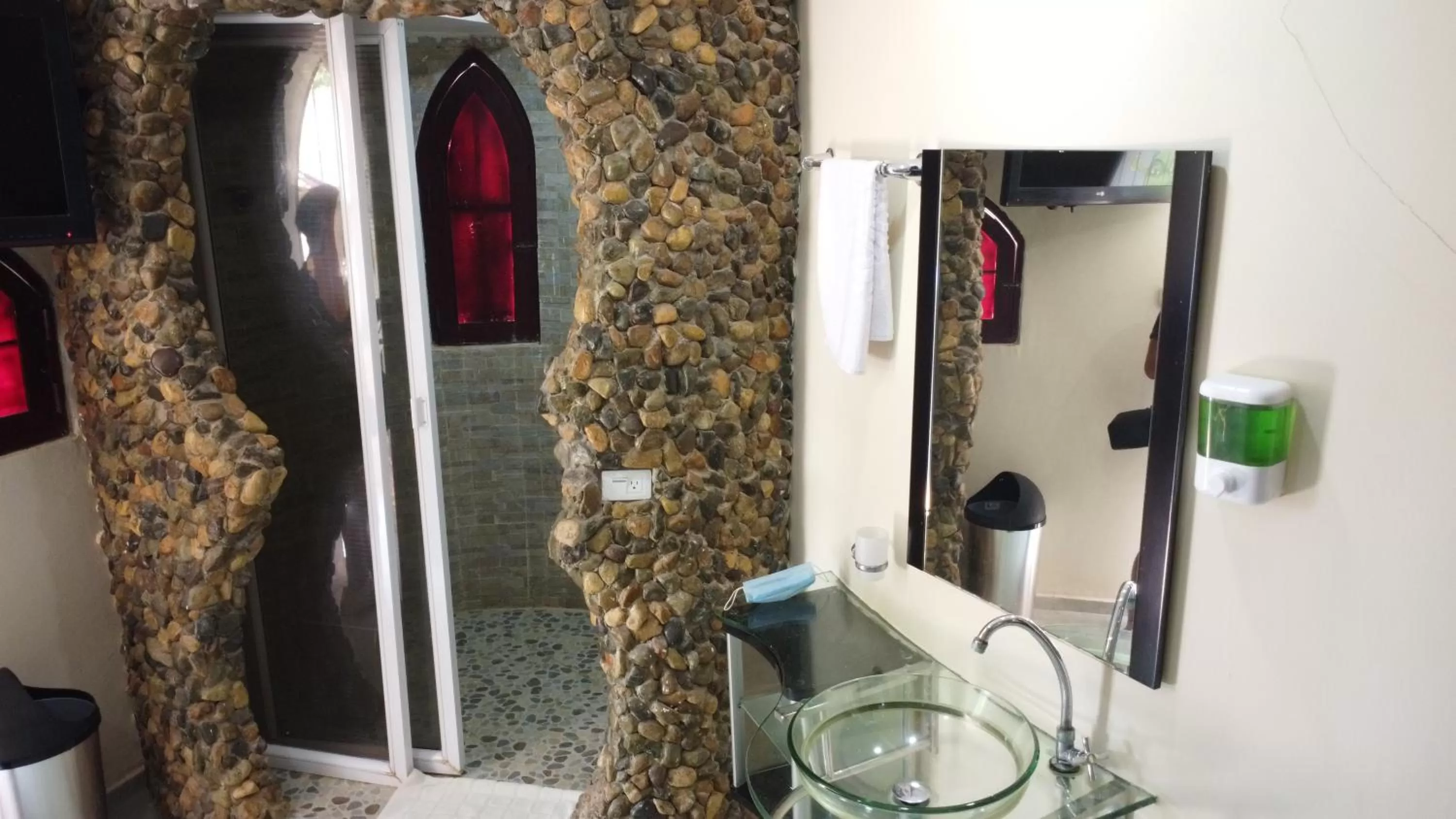 Bathroom in Eco-Hotel Villa Elina