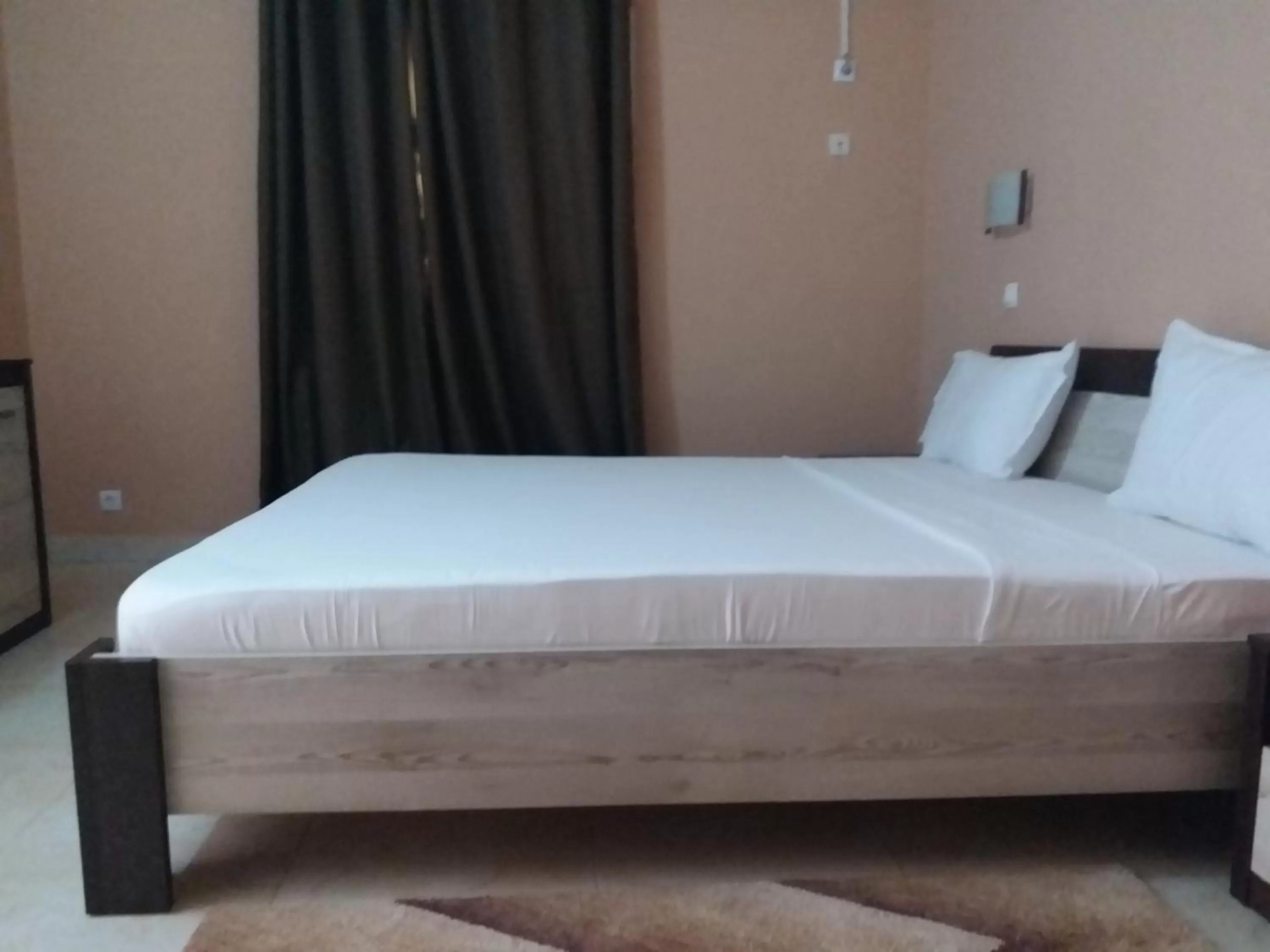 Bed in Hotel La Perle