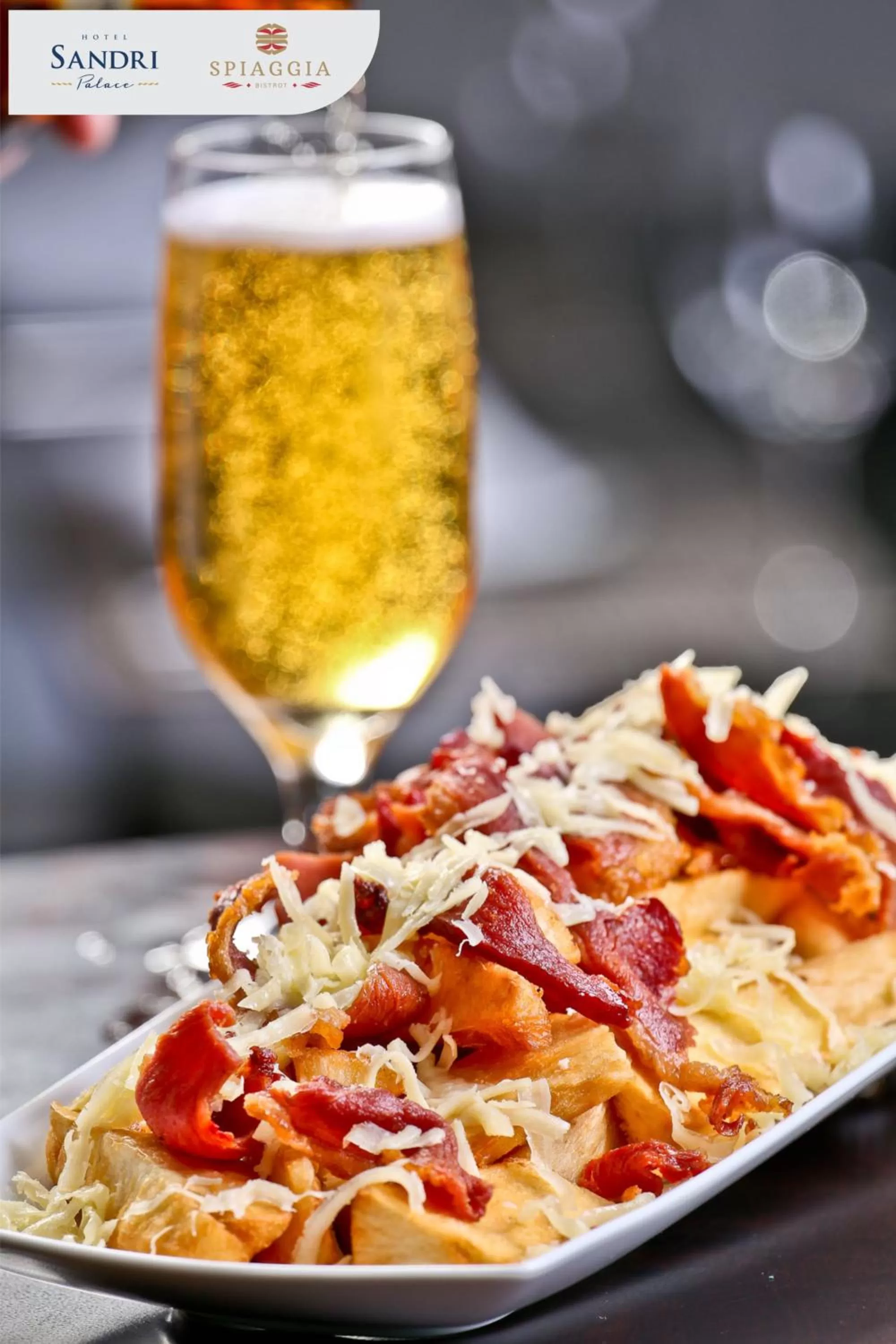 Food close-up in Sandri Palace Hotel