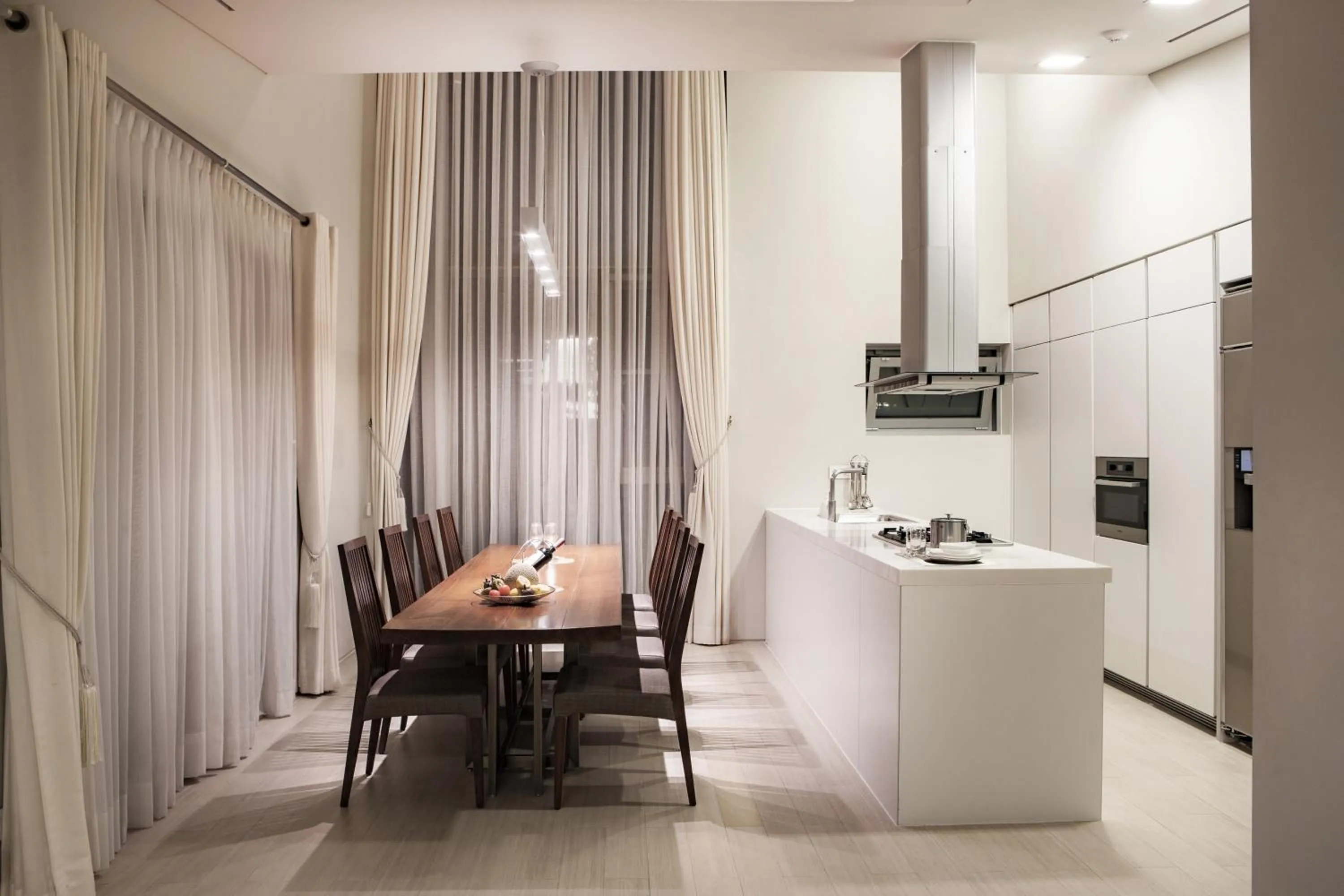 Dining area in Lotte Resort Jeju Artvillas