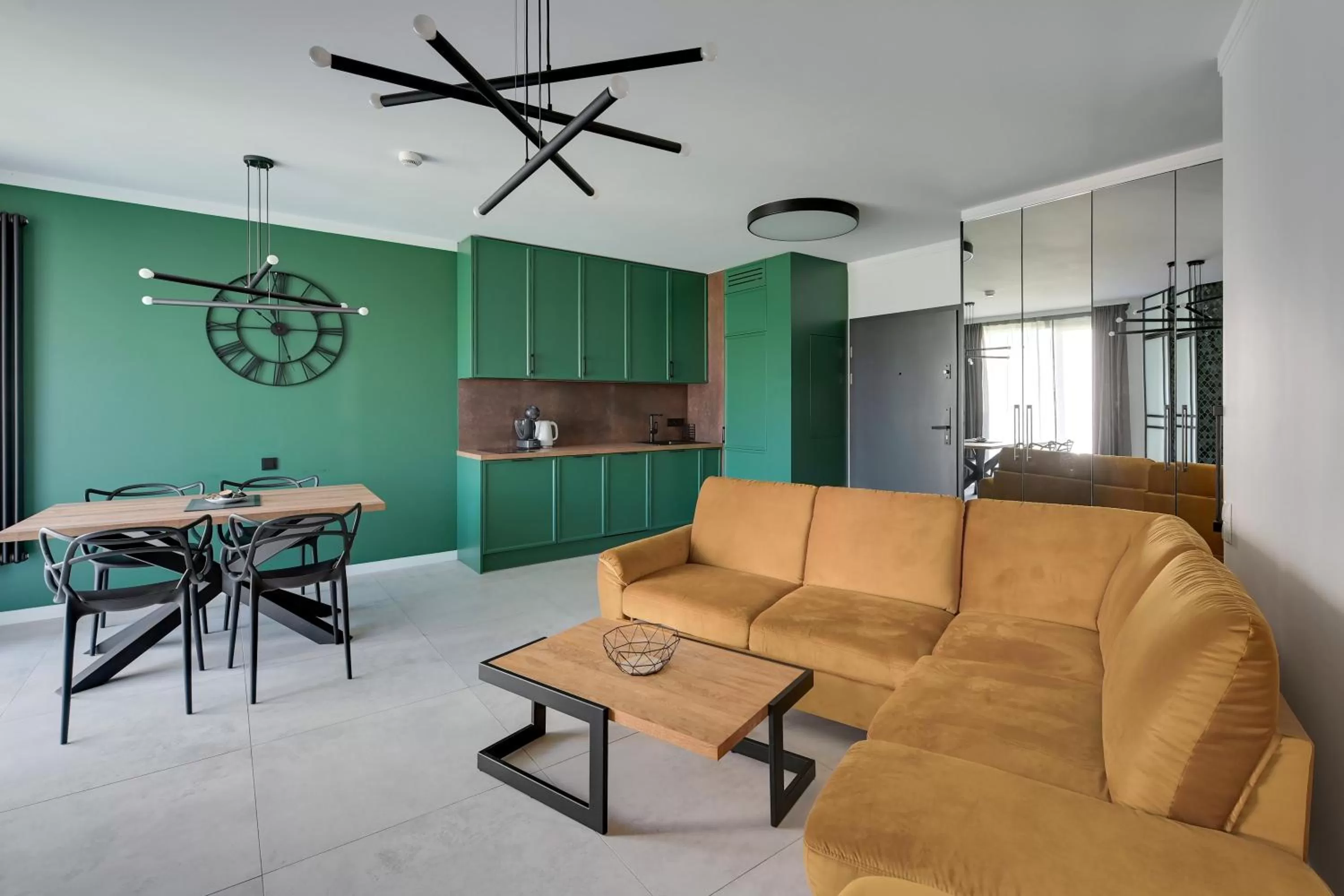 Kitchen or kitchenette in RentPlanet - Apartamenty Chlebova