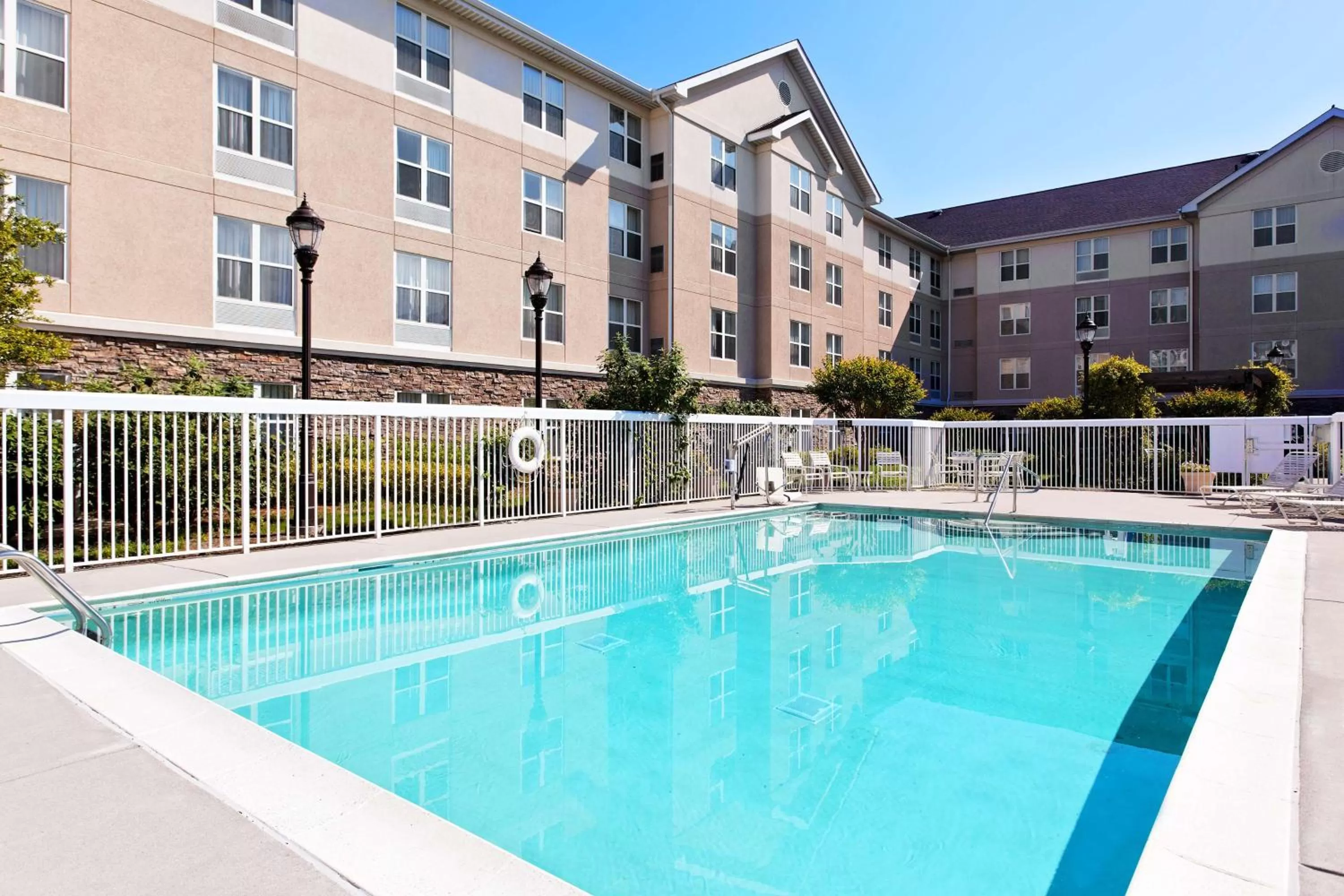 Pool view in Homewood Suites by Hilton Knoxville West at Turkey Creek