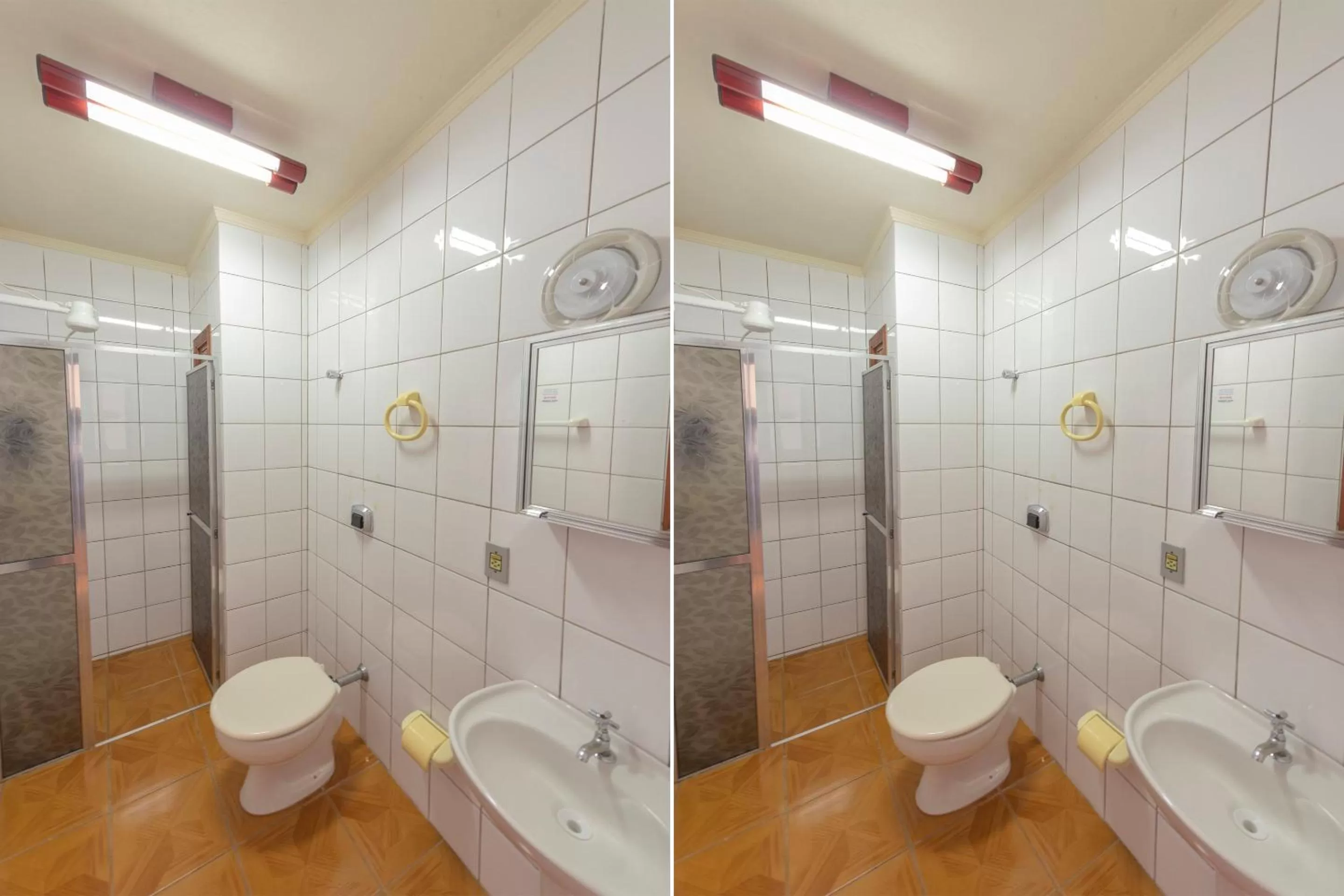 Bathroom in Pousada Japeju