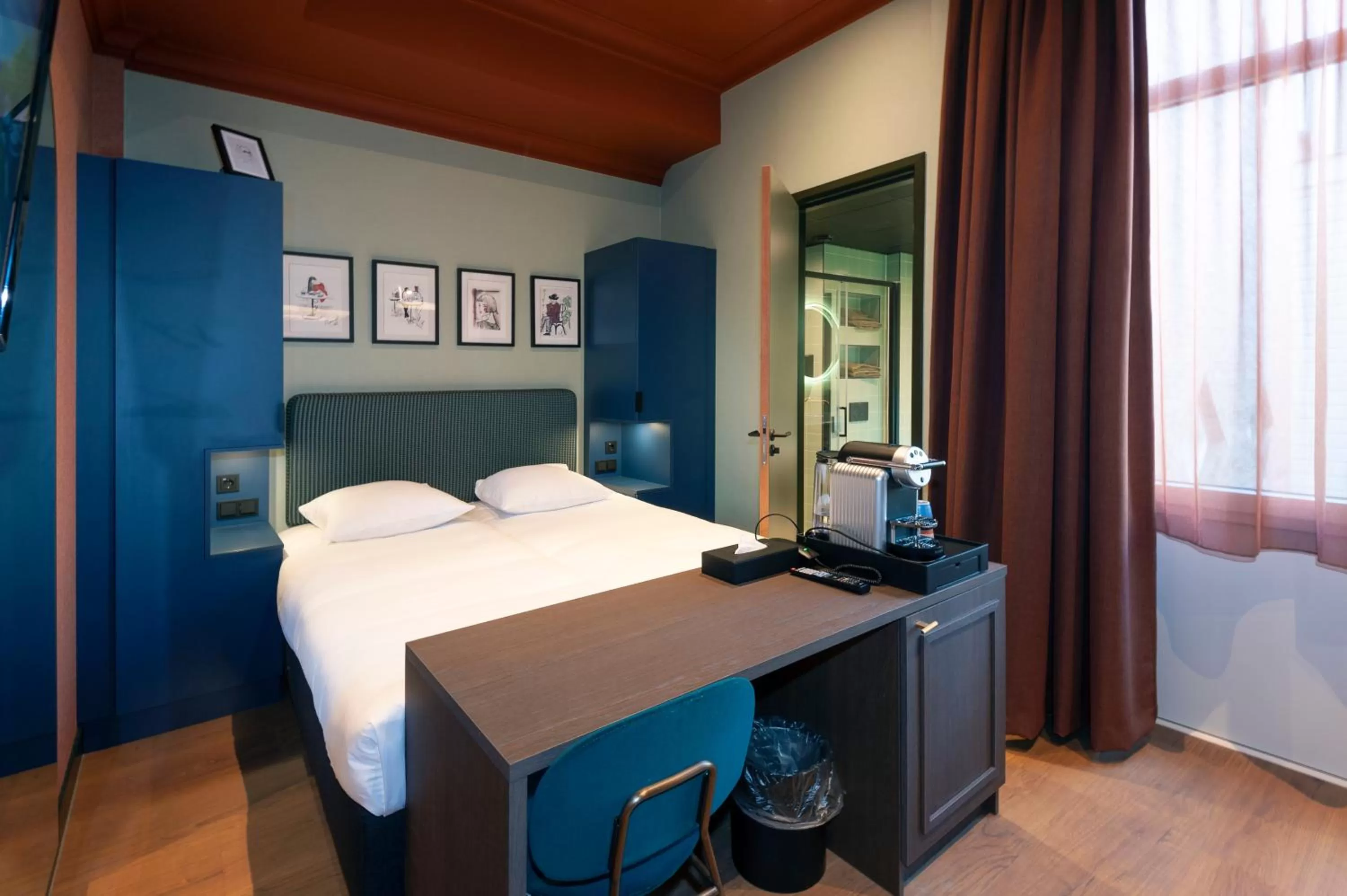 Bedroom, Bed in Hotel Nicolaas Witsen