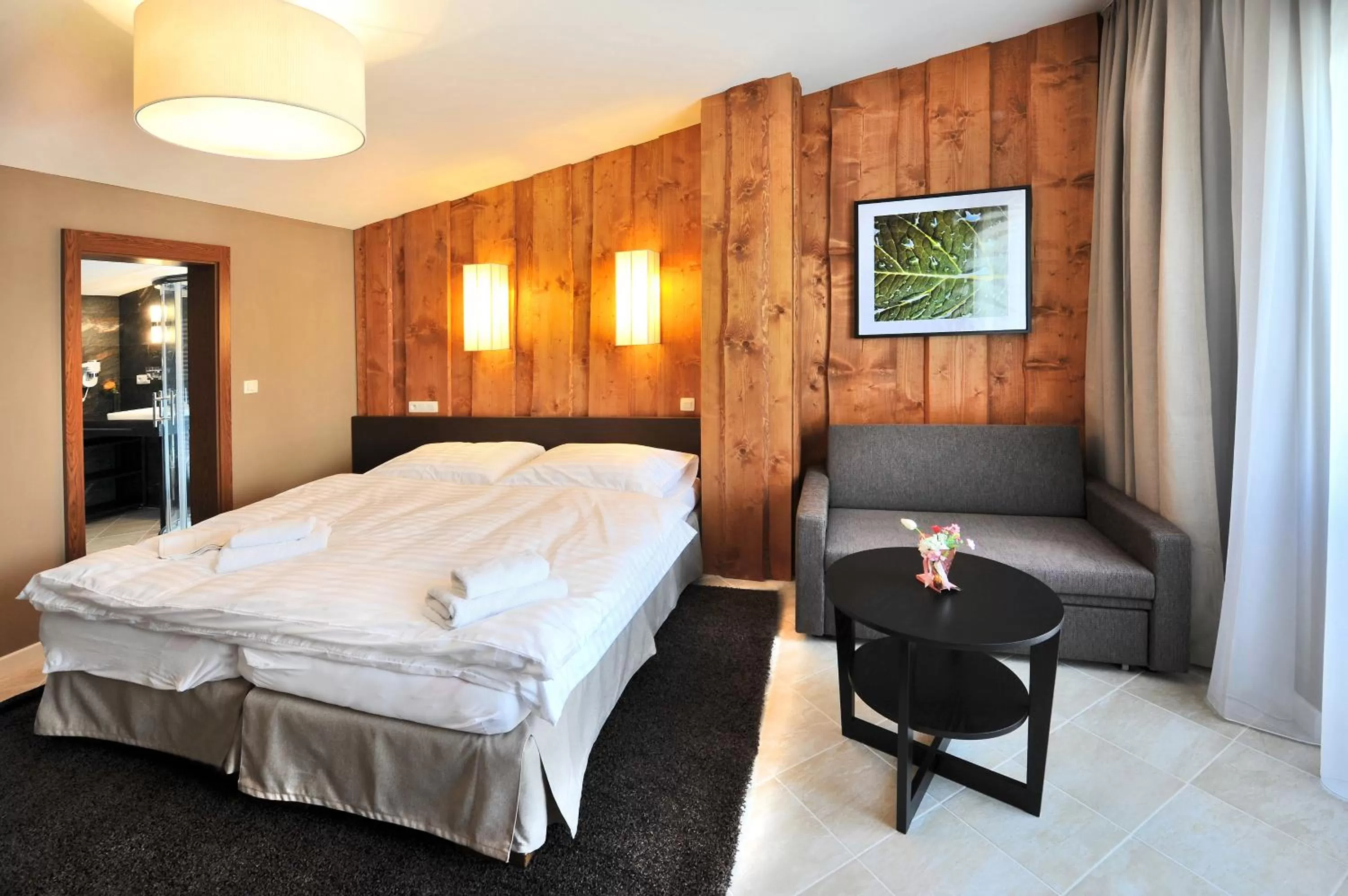 Bed, Room Photo in Via Jasna Wellness Apartments