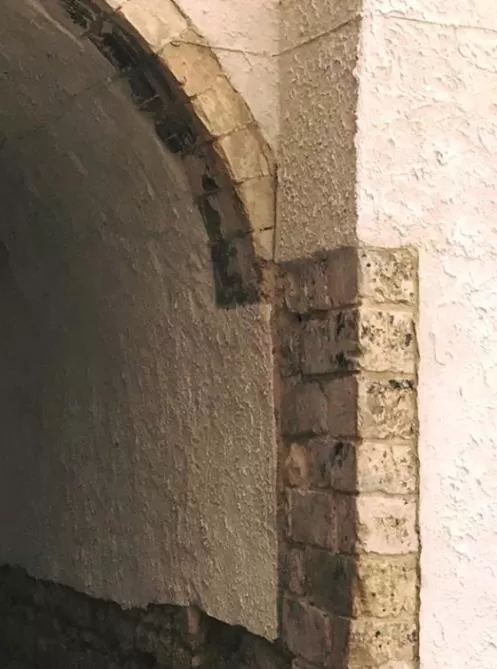 Decorative detail in La Volta Rooms Locazione turistica