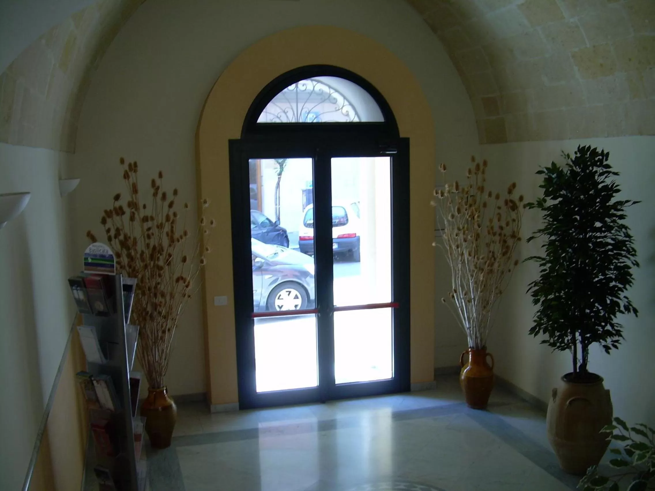 Decorative detail in Albergo Roma