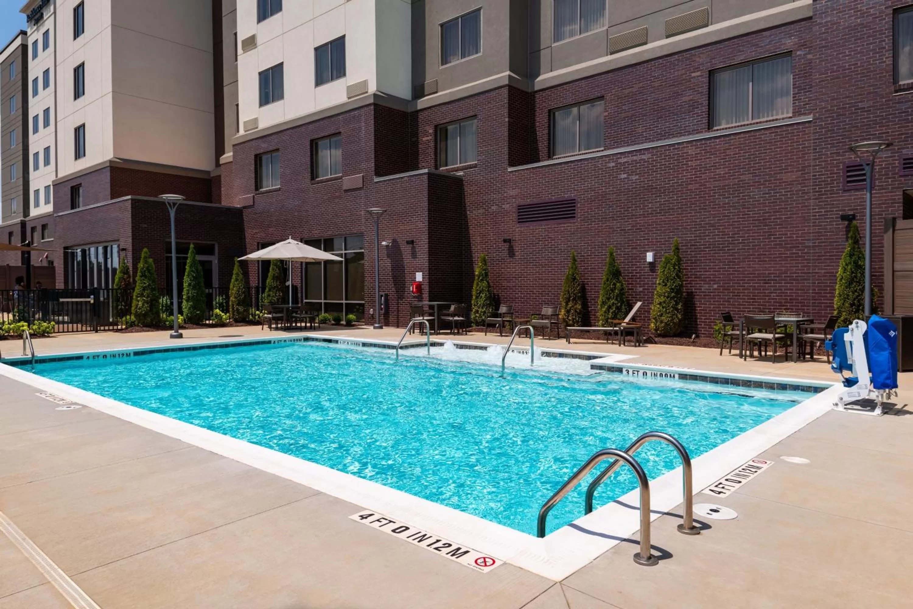 Swimming pool in Residence Inn by Marriott Charlotte Northlake