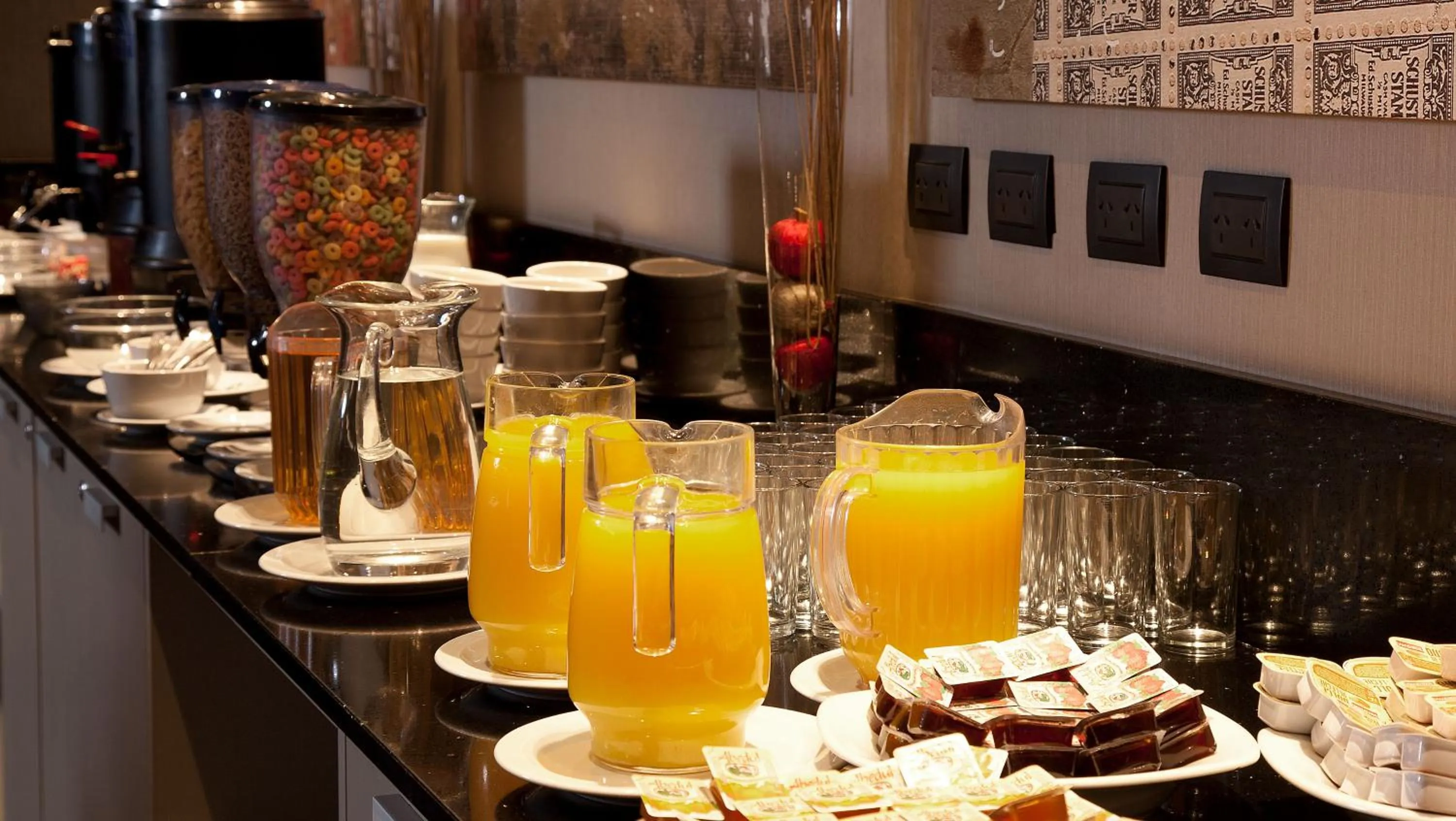 Continental breakfast in Two Hotel Buenos Aires