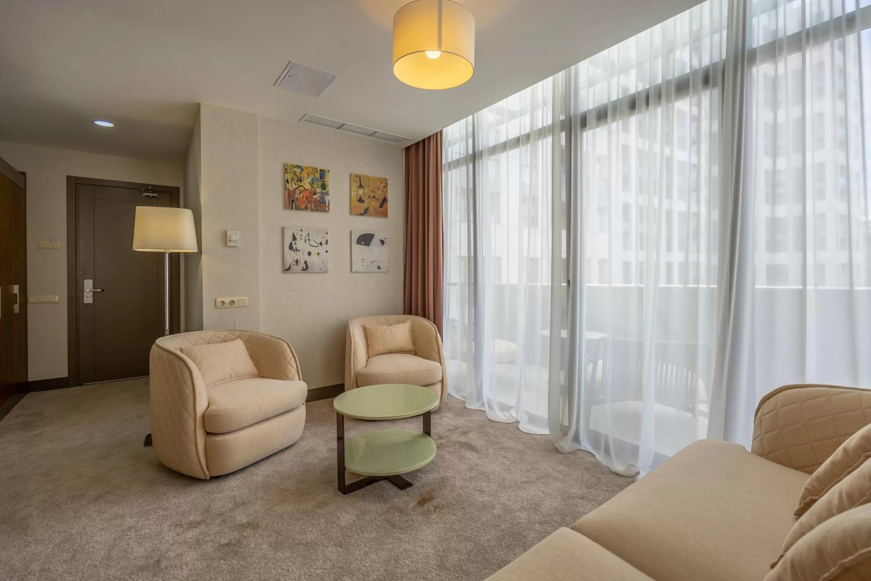 Living room in Hotel Atlas Abashidze