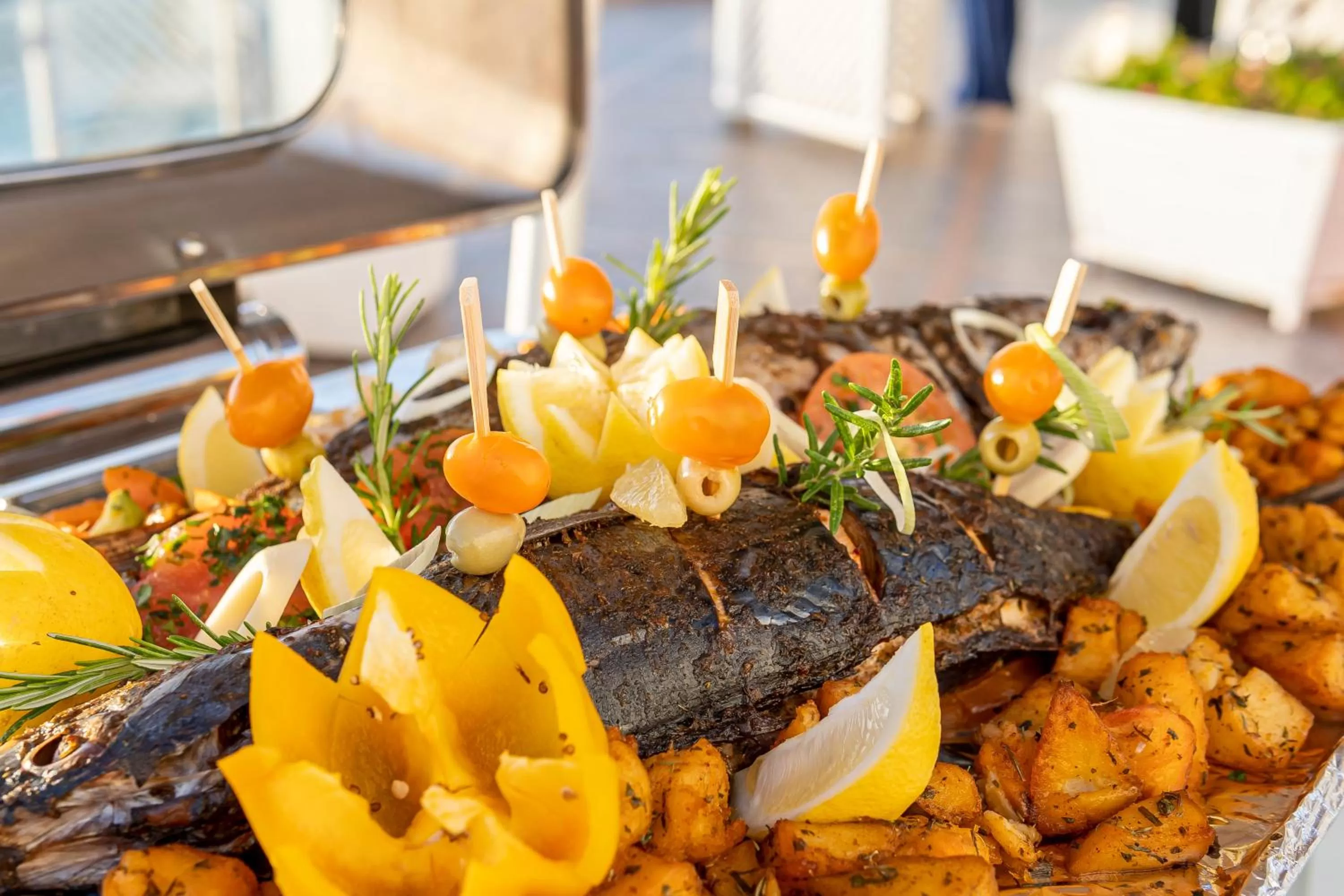 Food in Grand Mogador Sea View & Spa