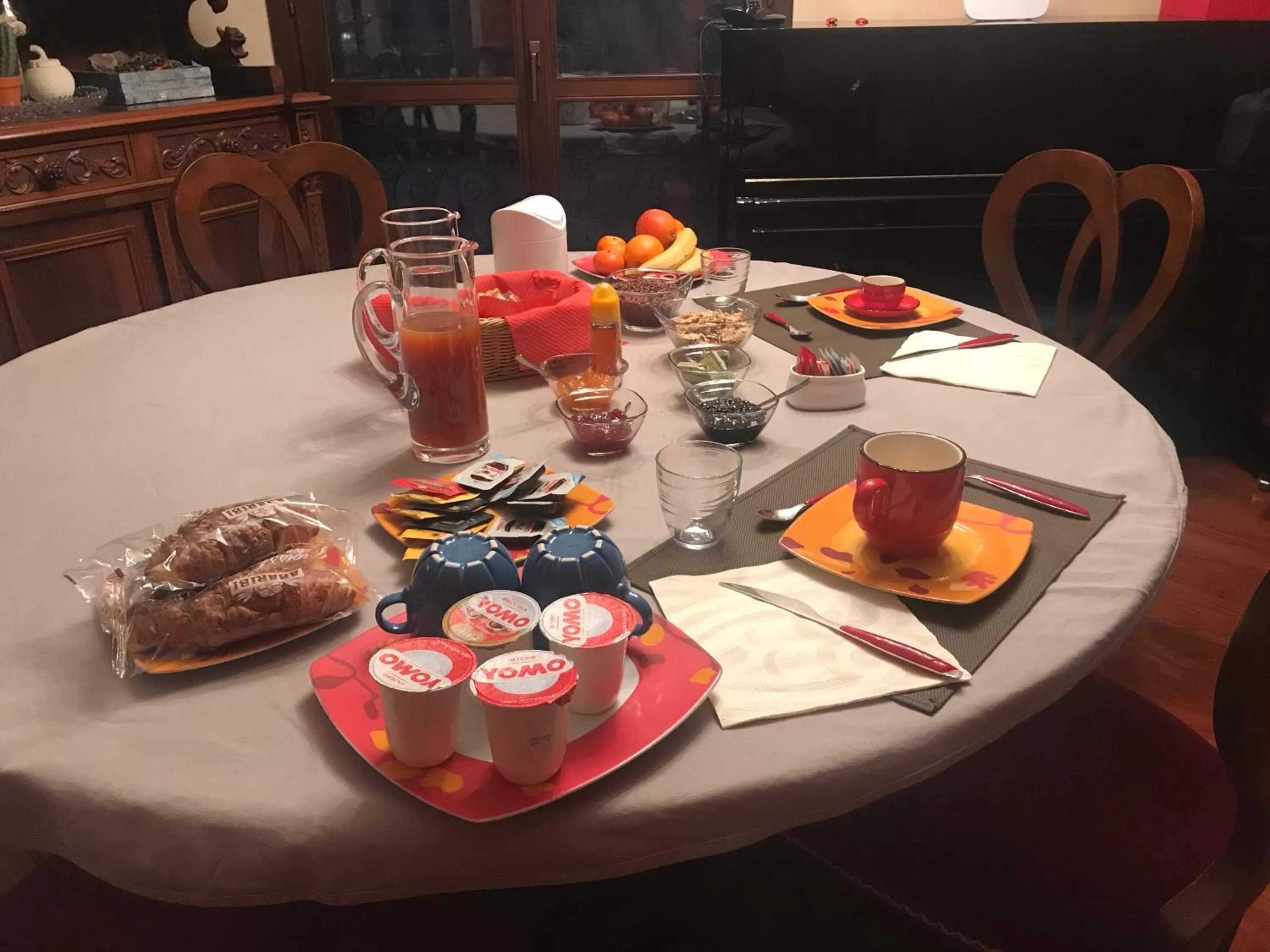 Italian breakfast in B&B Borgo dei Fiori
