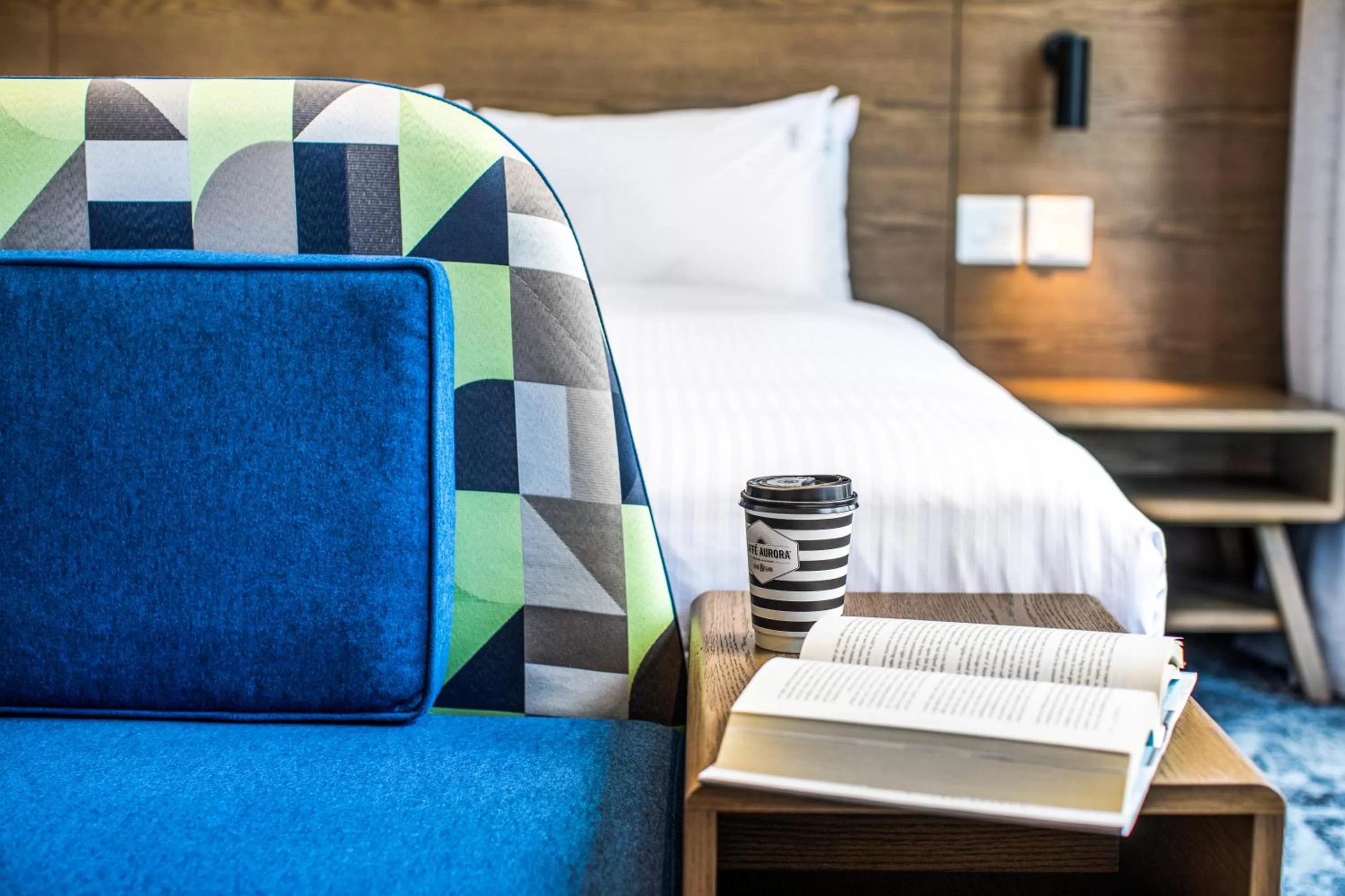 Seating area, Bed in Holiday Inn Express Melbourne Little Collins by IHG