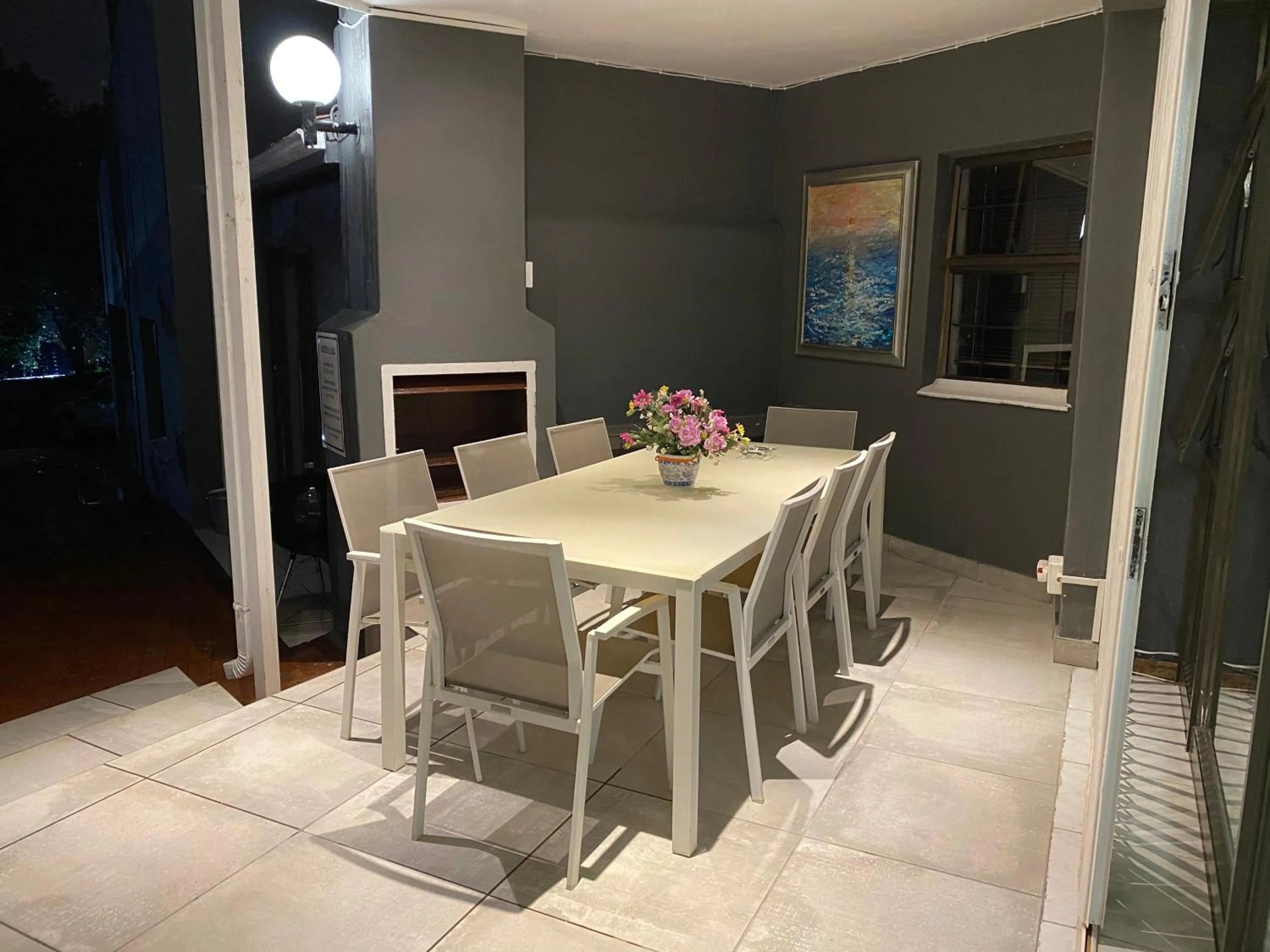 Patio in Marion Lodge