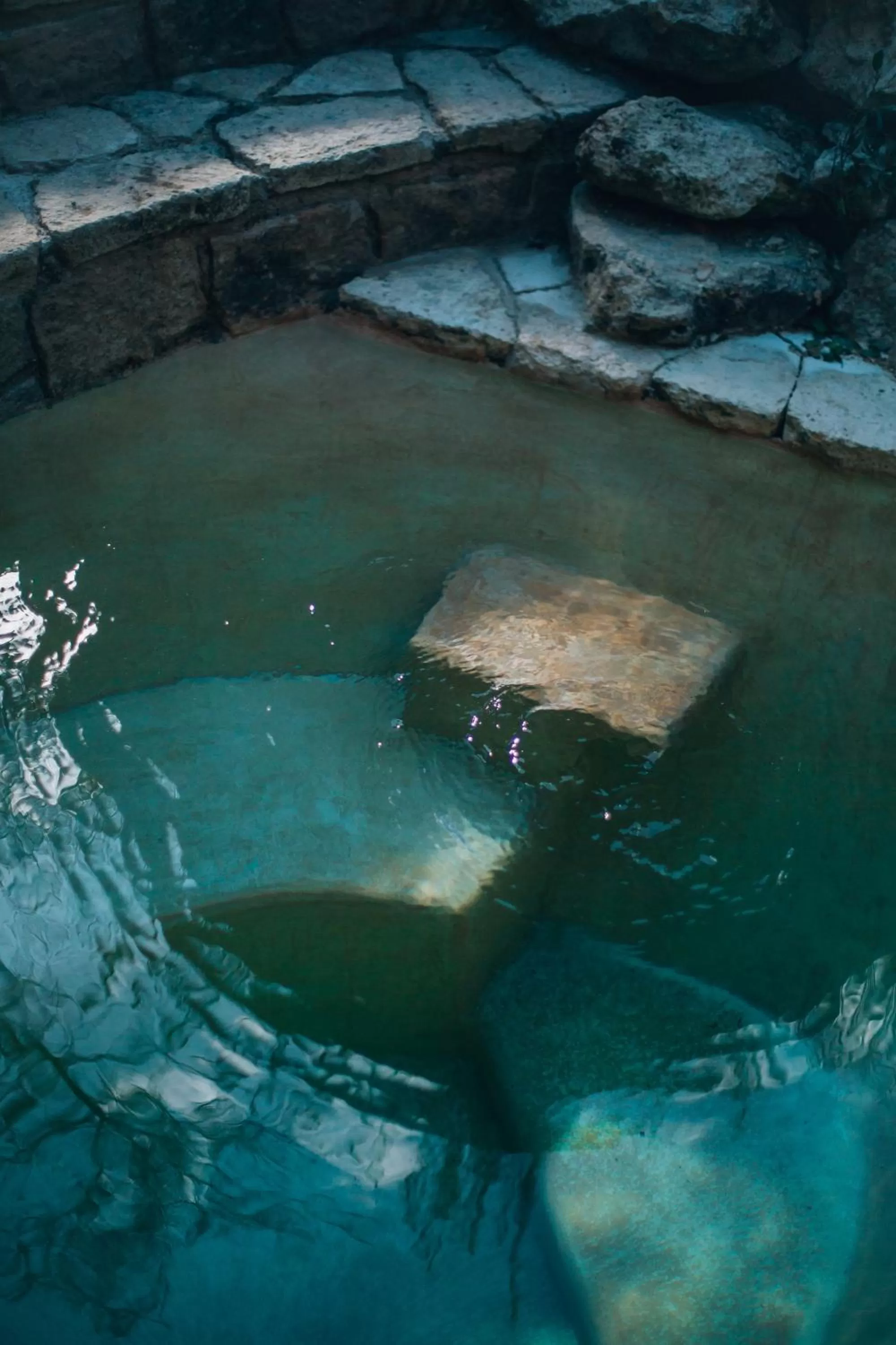 Pool view in Ikal Tulum Hotel