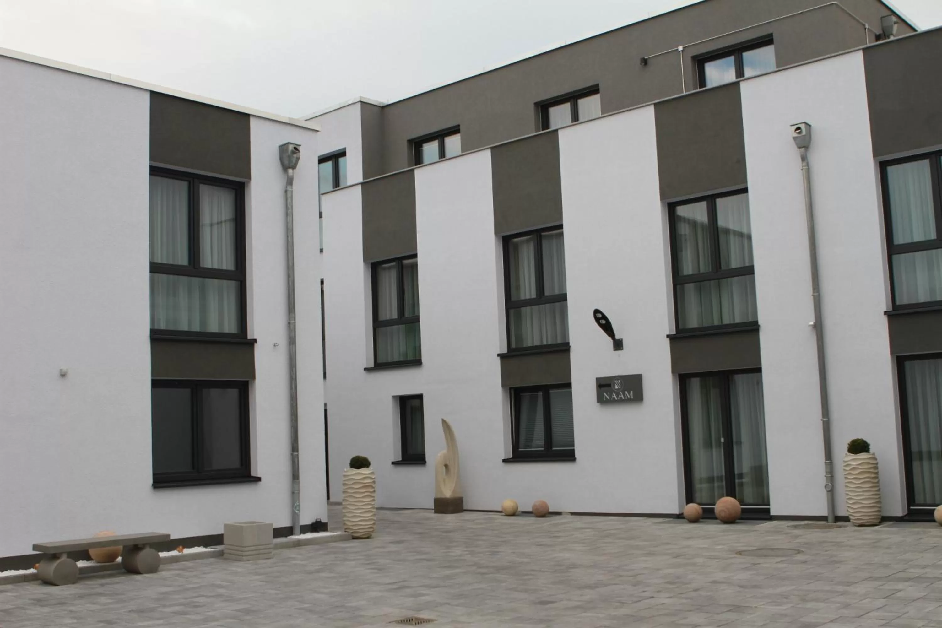 Property building in Naam Hotel & Apartments Frankfurt City-Messe Airport