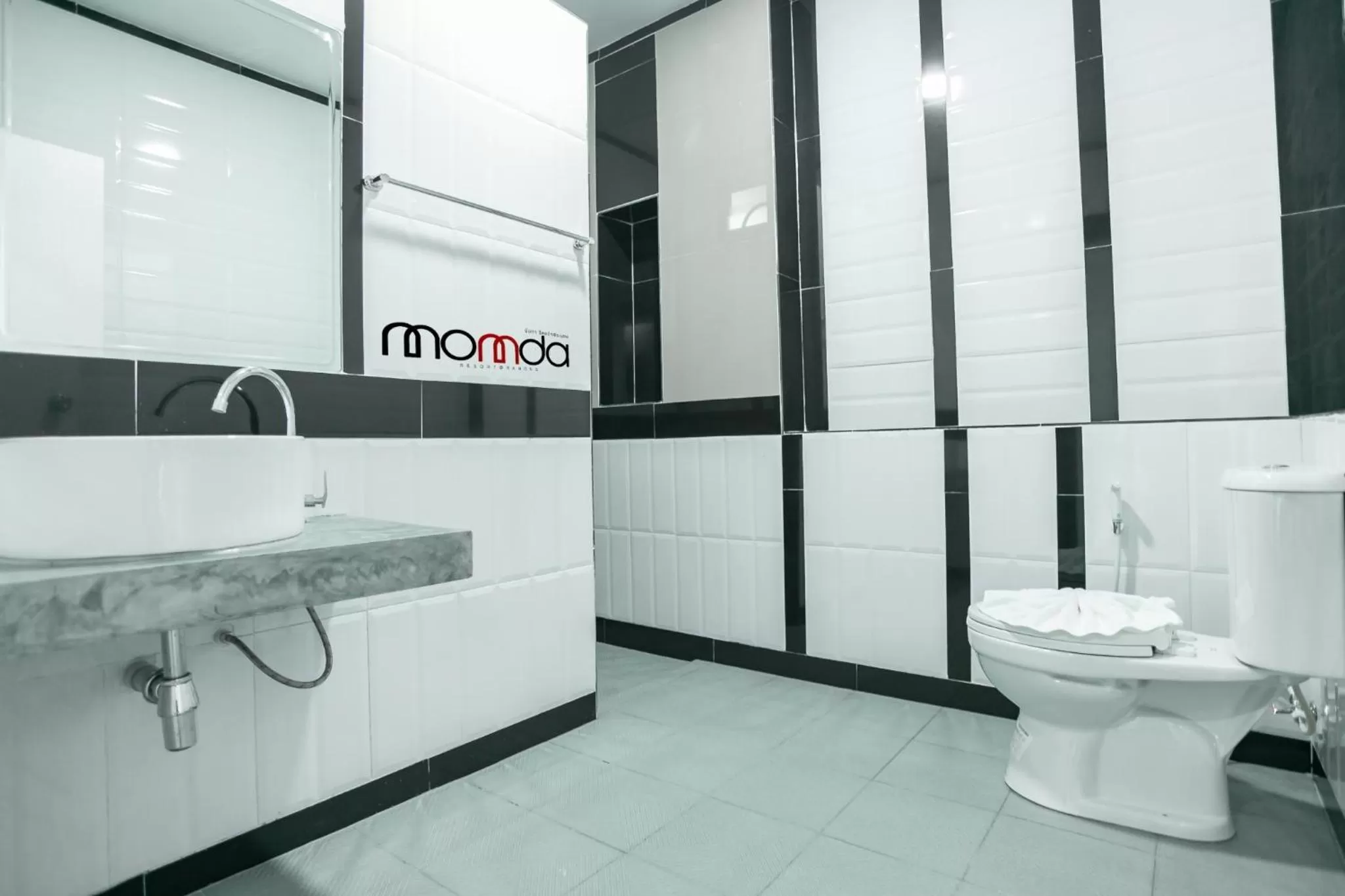 Bathroom in Momda Resort @Ranong