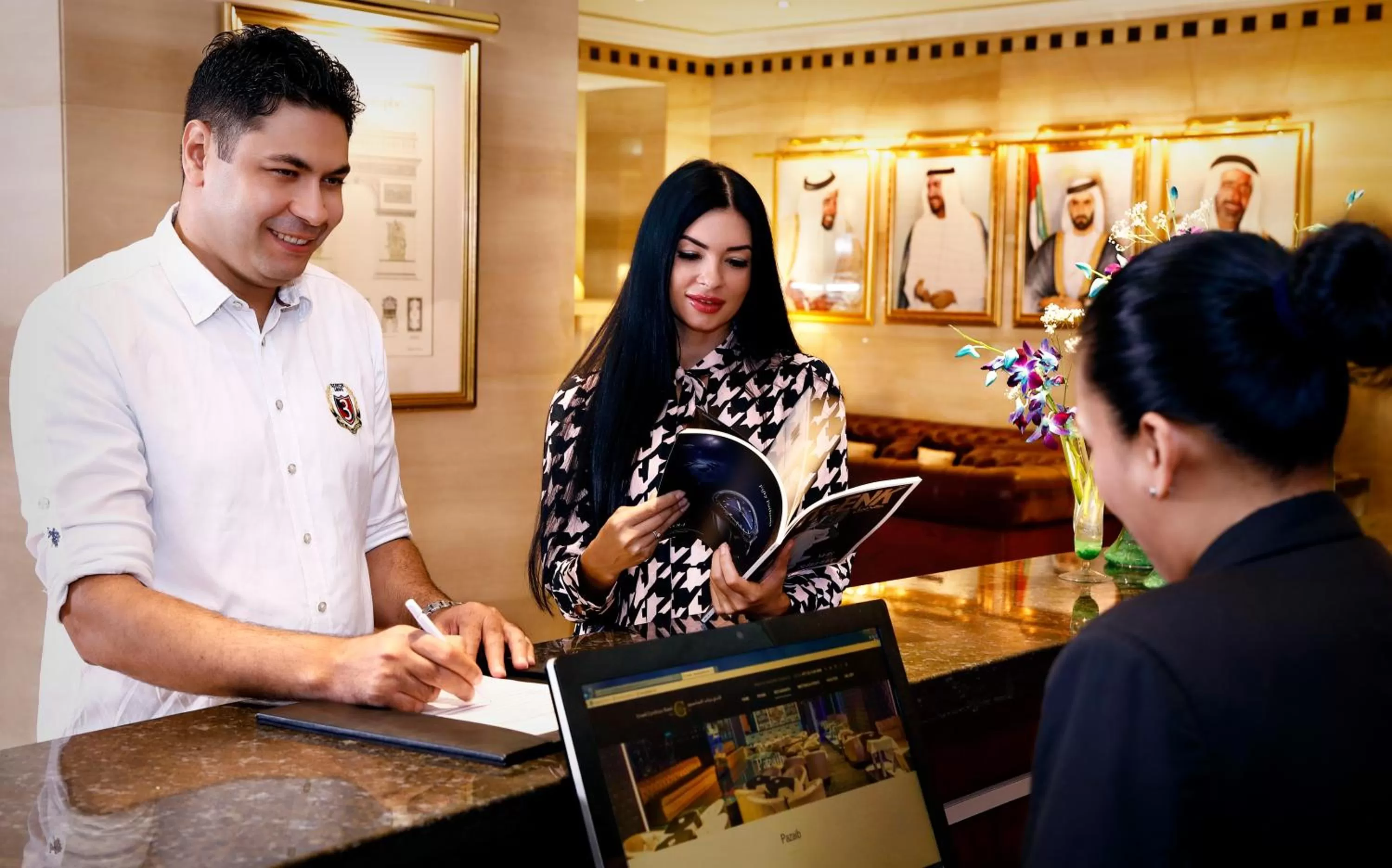Staff in Grand Excelsior Hotel Deira