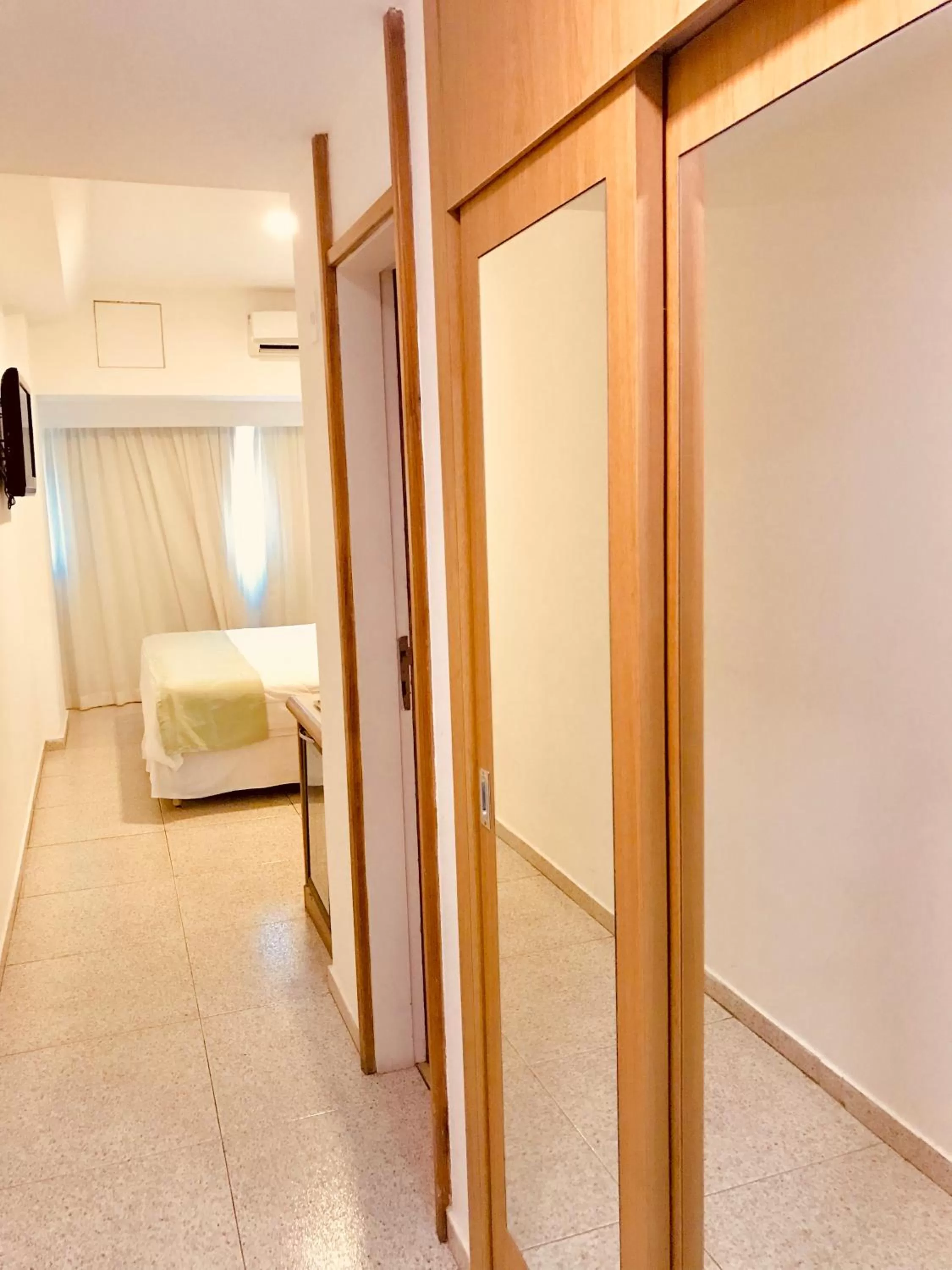 Bedroom, Bed in Hotel Bandeirantes