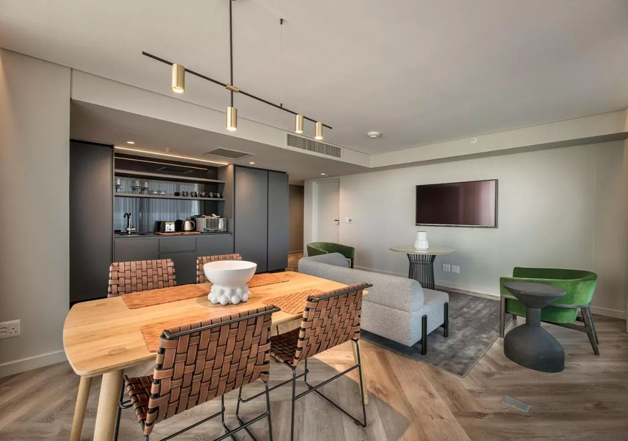 Living room in The Rockefeller Hotel by NEWMARK