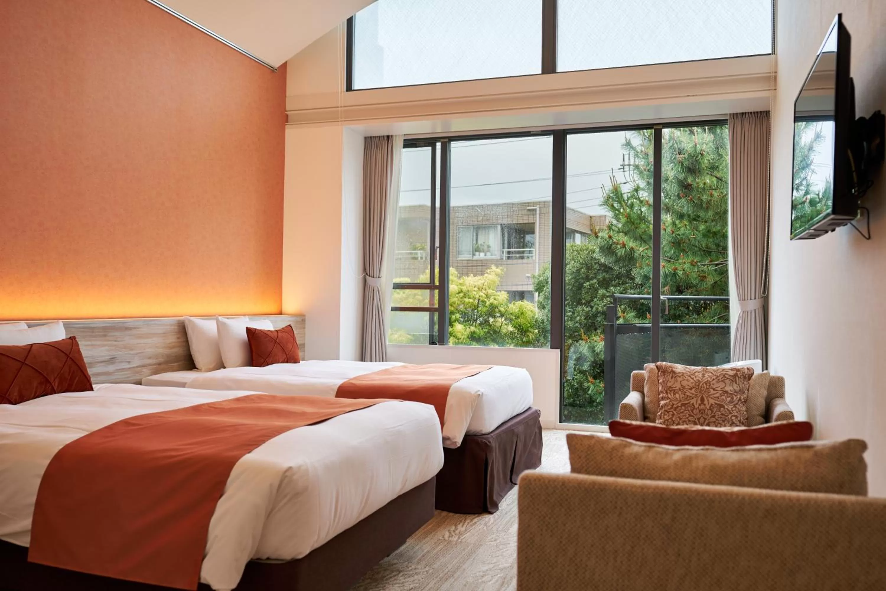 Bed in WeBase KAMAKURA