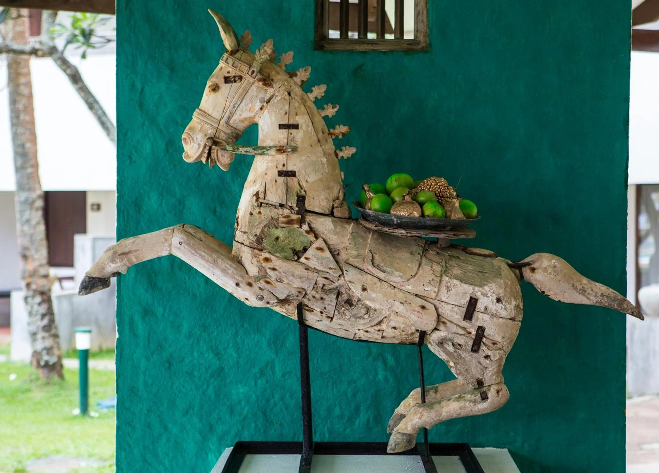 Decorative detail in Tangerine Beach Hotel