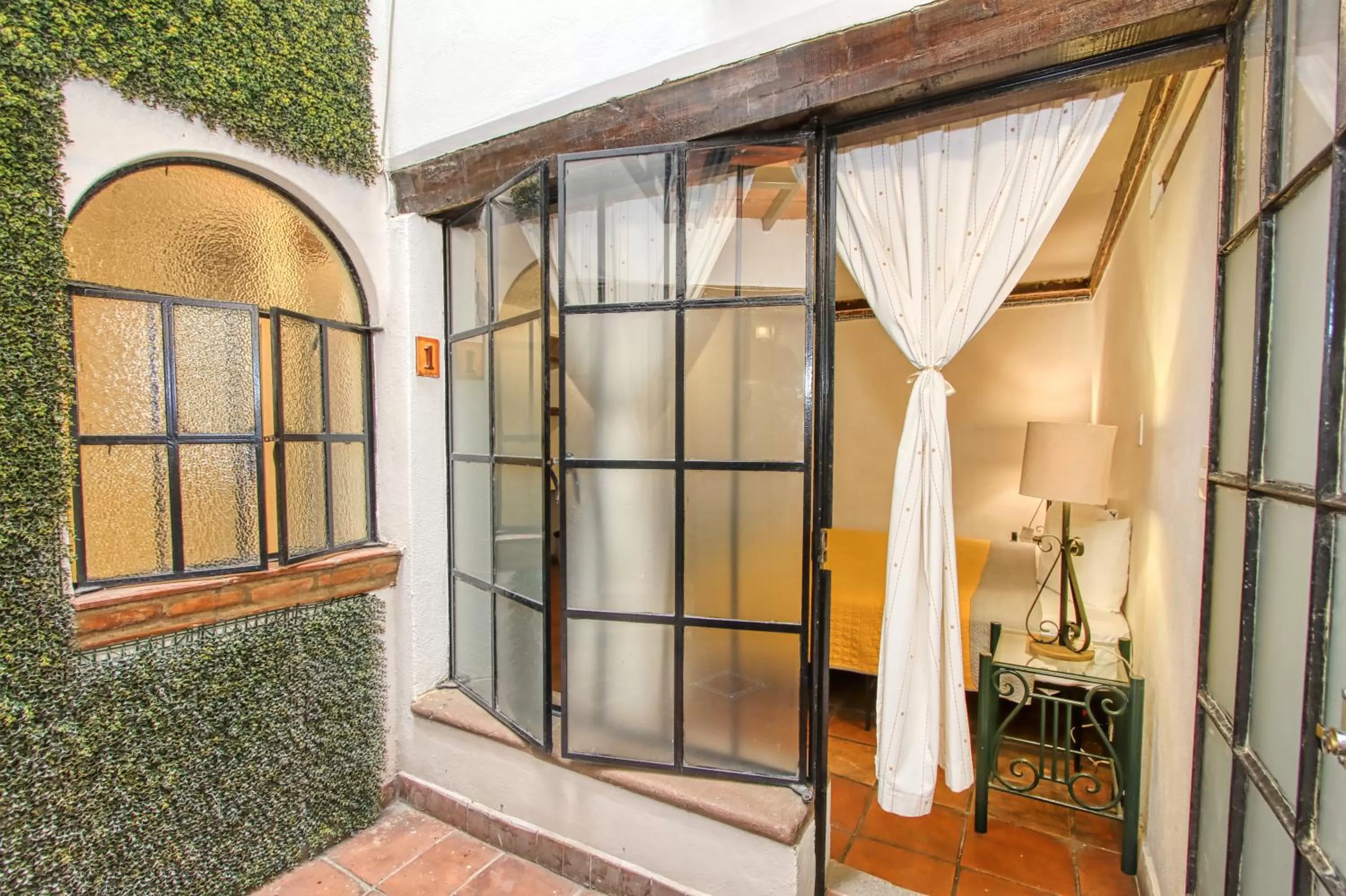 Bed in Hotel Real Guanajuato