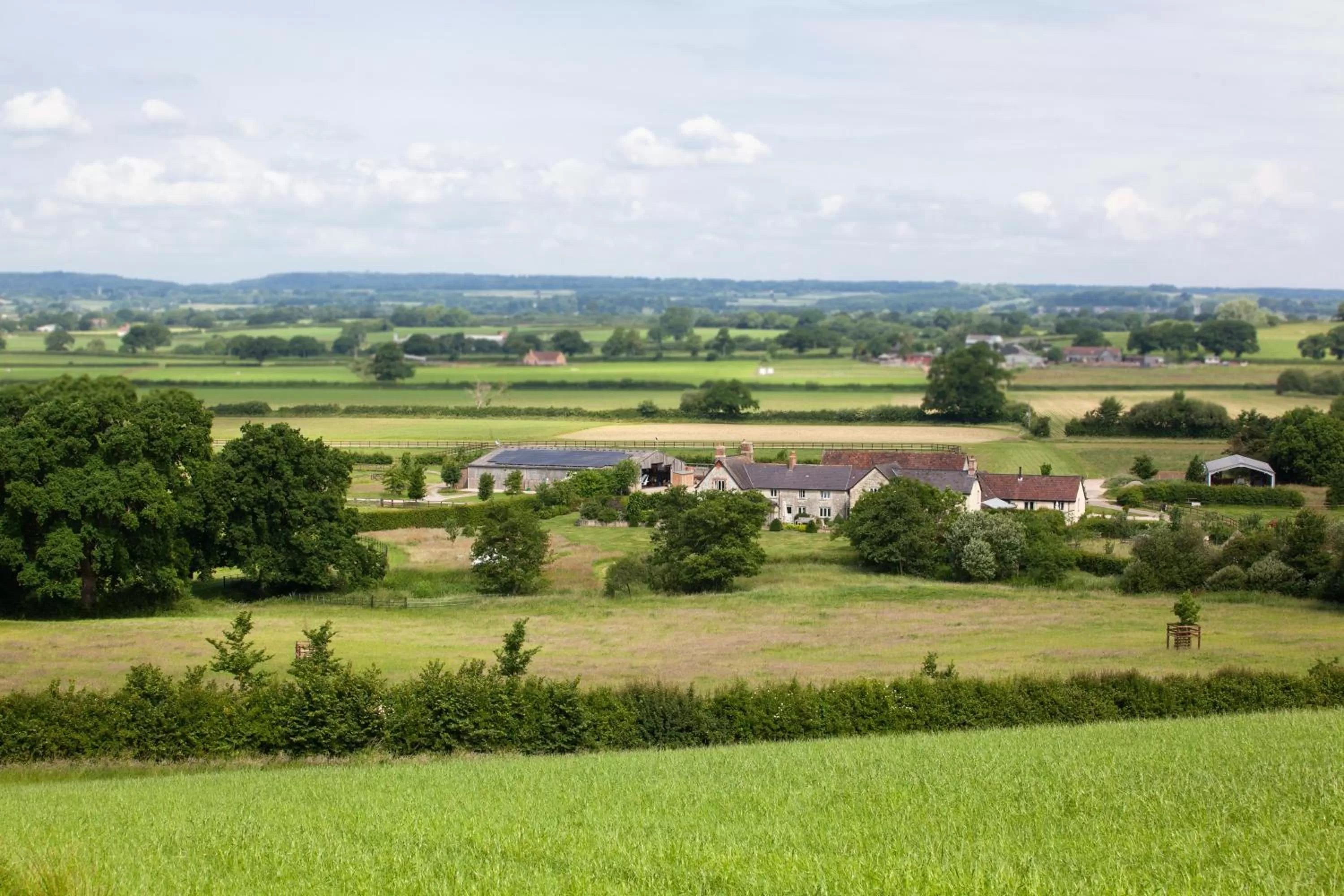 Bird's eye view in Gutchpool Farm