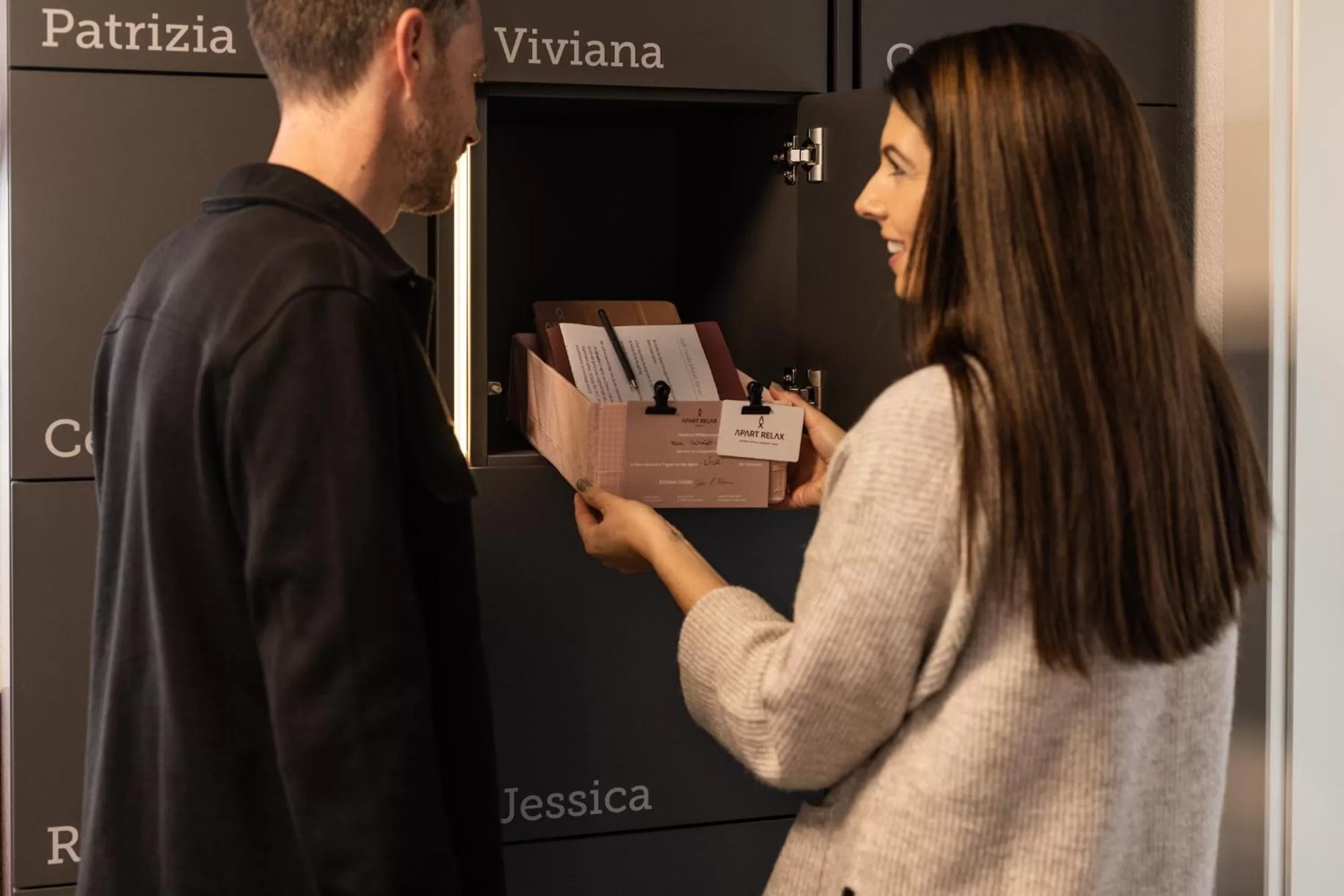 Lobby or reception in Apart Relax