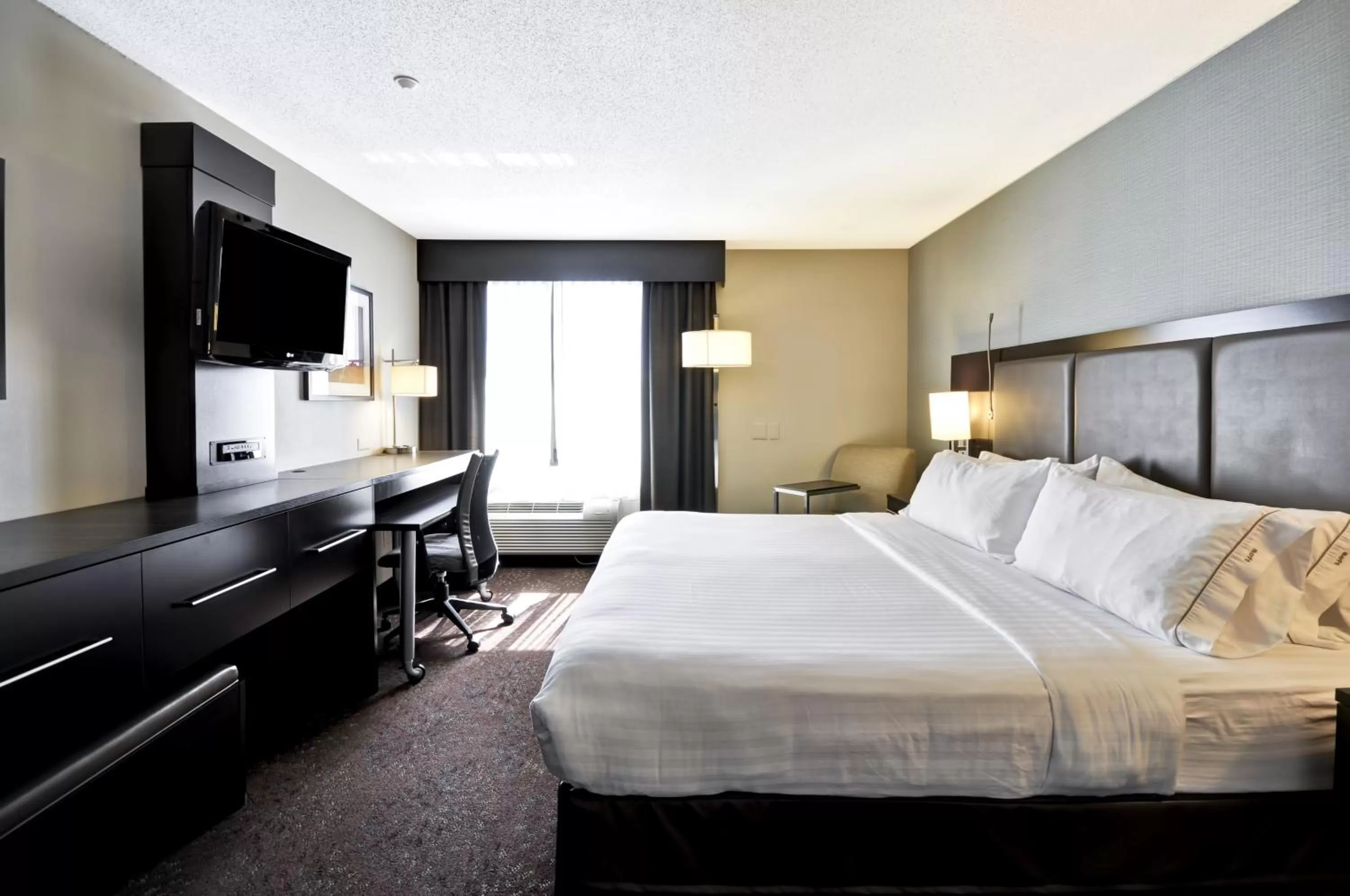 Photo of the whole room, Bed in Holiday Inn Express Romulus / Detroit Airport by IHG