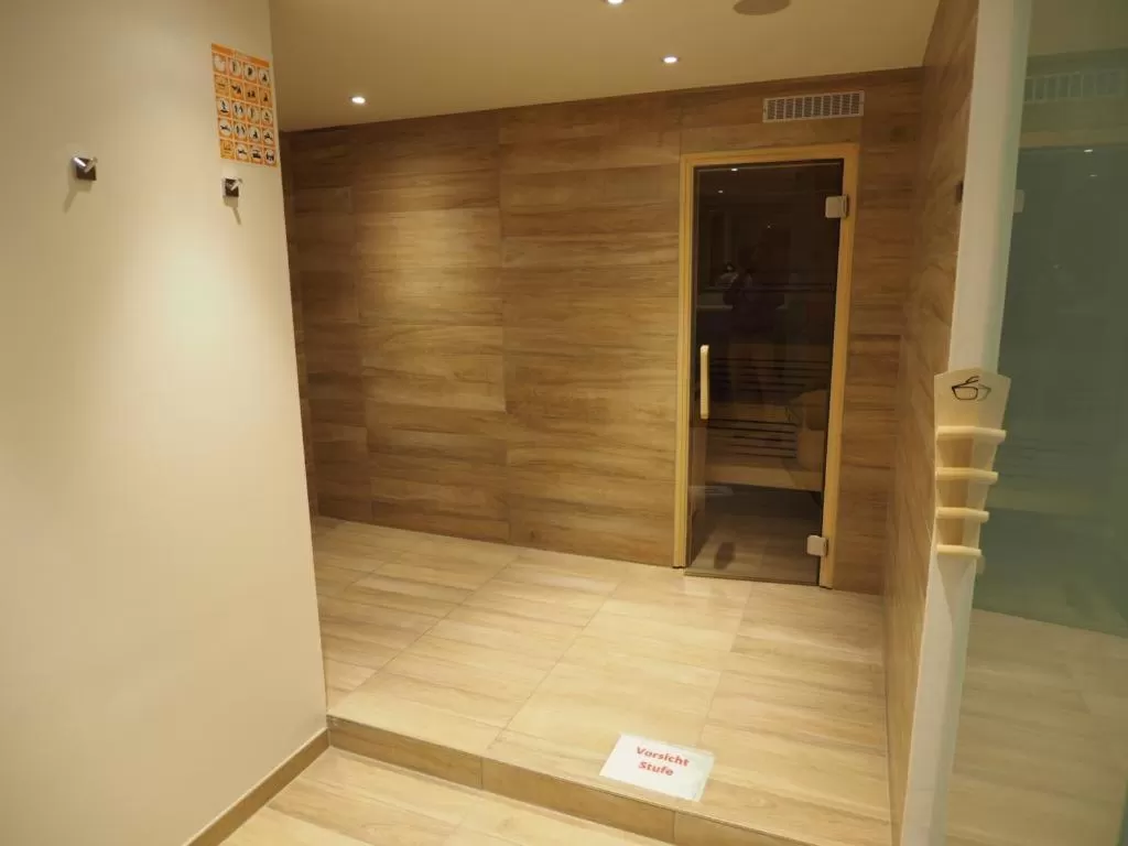 Sauna in ACQUA Strande Yachthotel & Restaurant