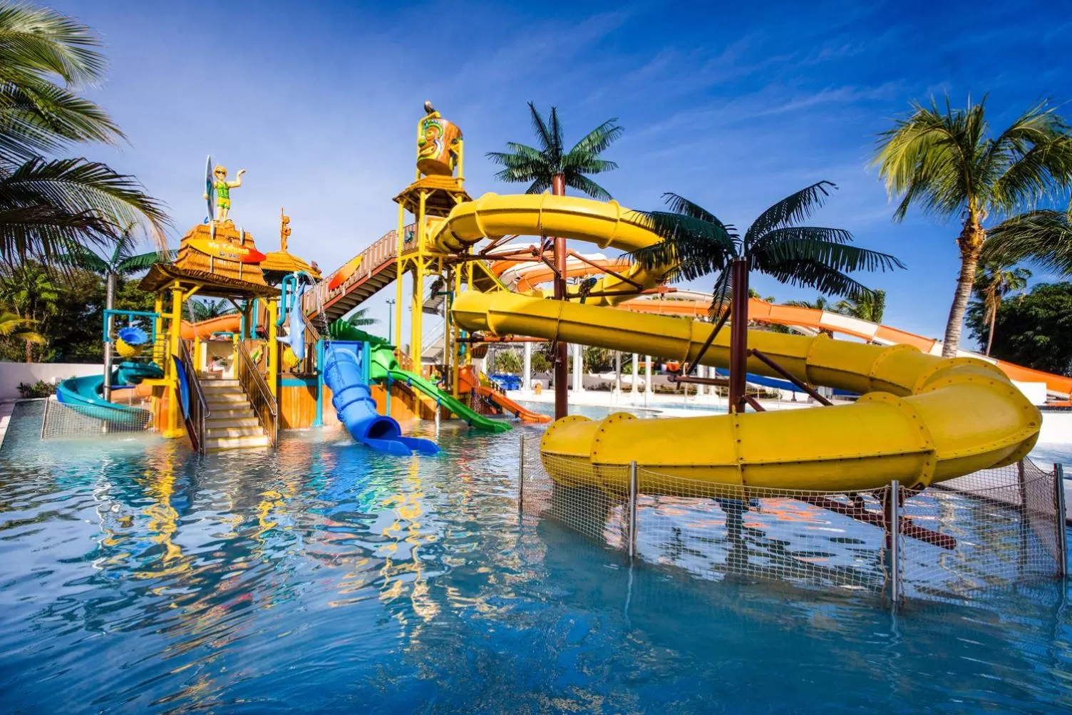 Aqua park in Hard Rock Hotel Riviera Maya - All Inclusive
