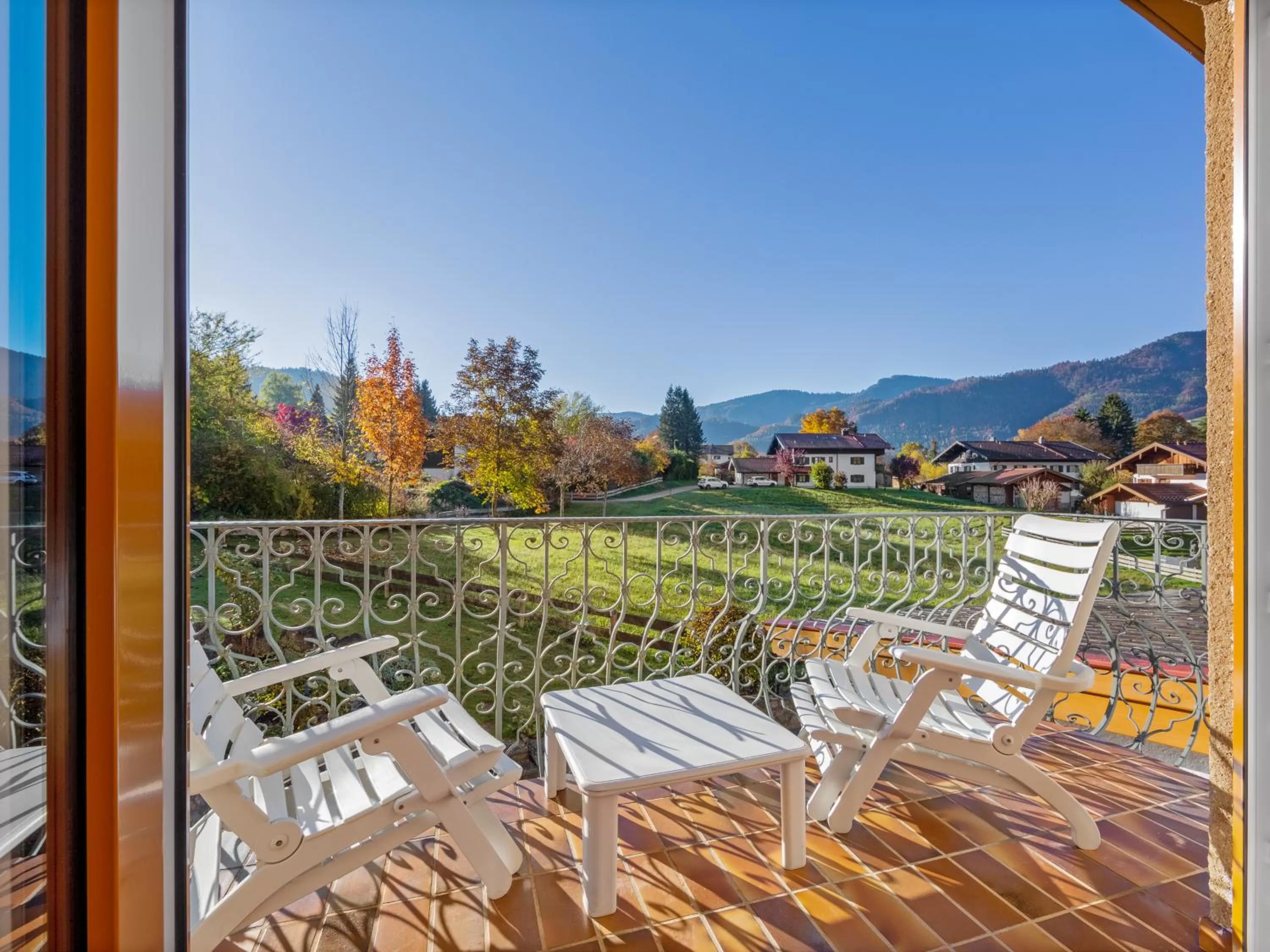 View (from property/room) in Landhotel Gabriele