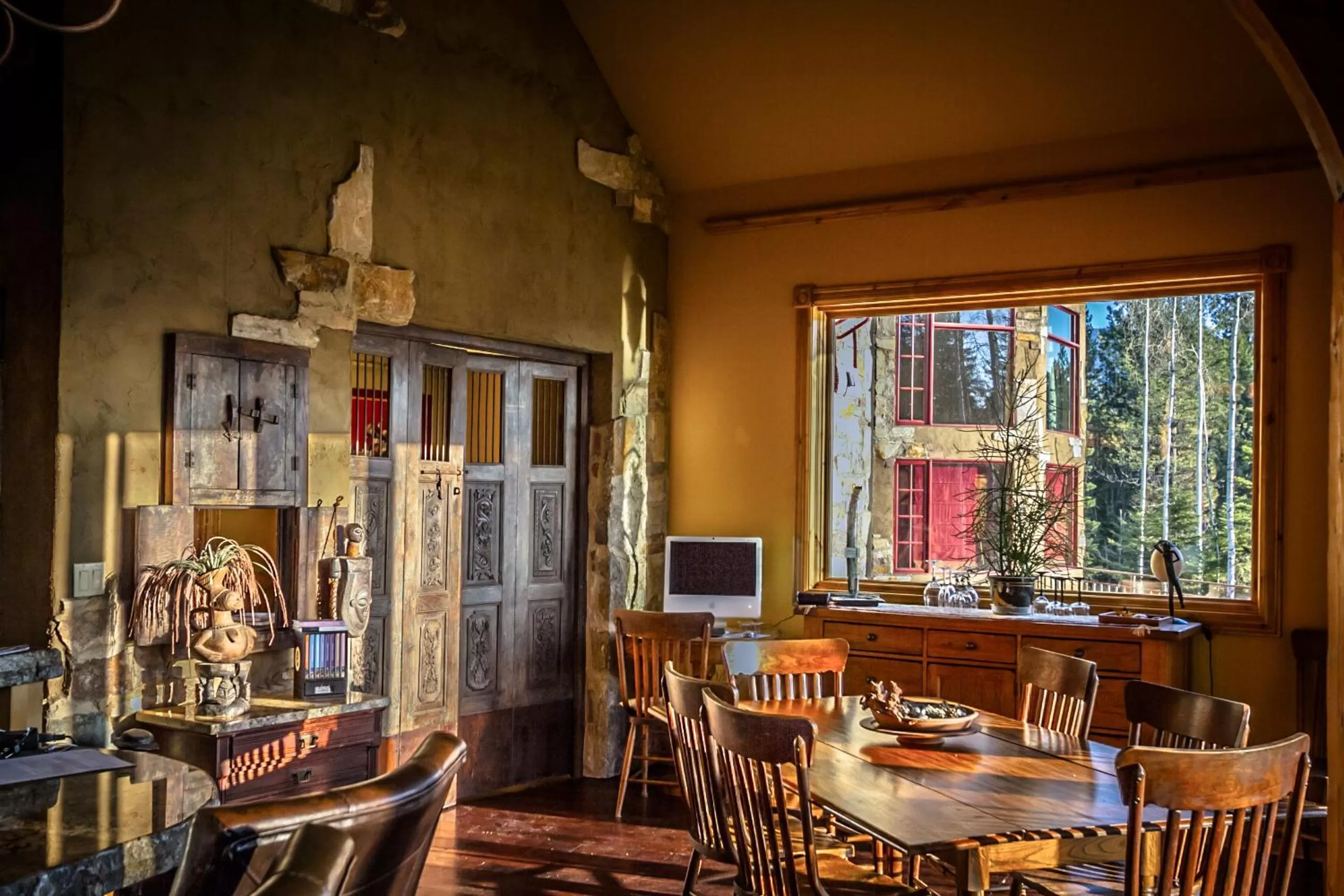 Lobby or reception, Restaurant/Places to Eat in Talus Rock Retreat