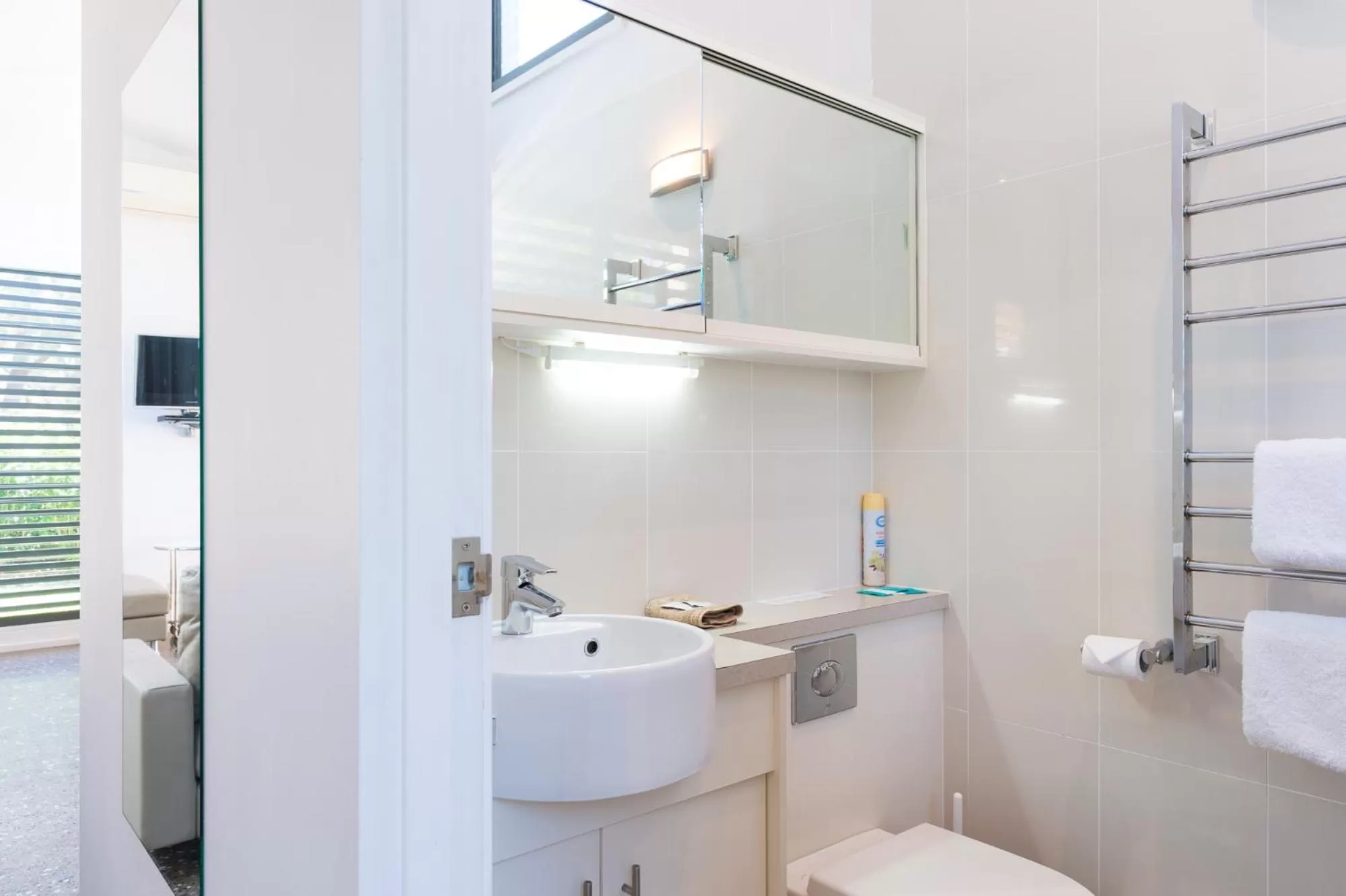 Toilet in By the Beach B&B Self Contained Apartments