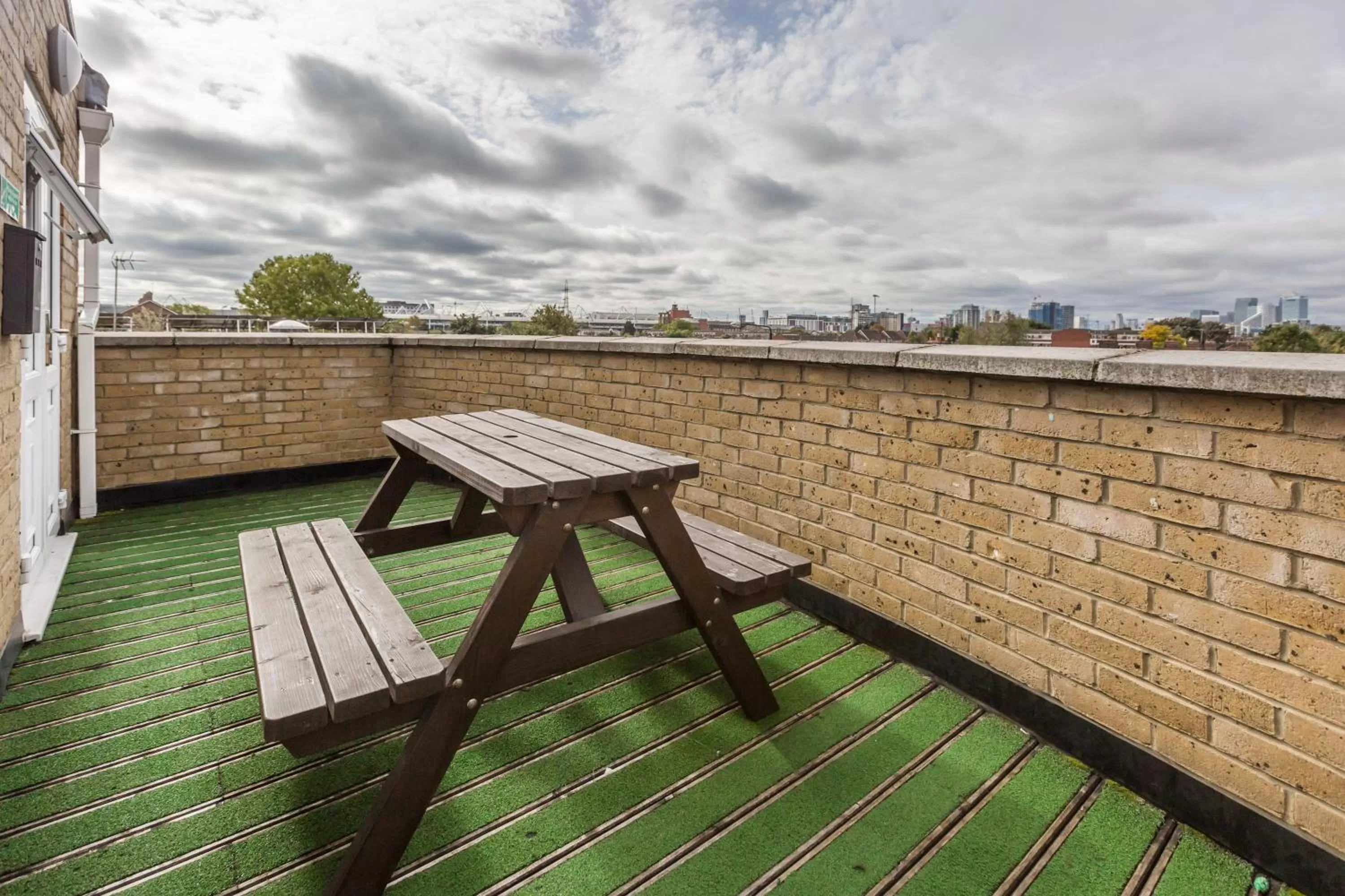 Balcony/Terrace in Prince Regent Hotel Excel London