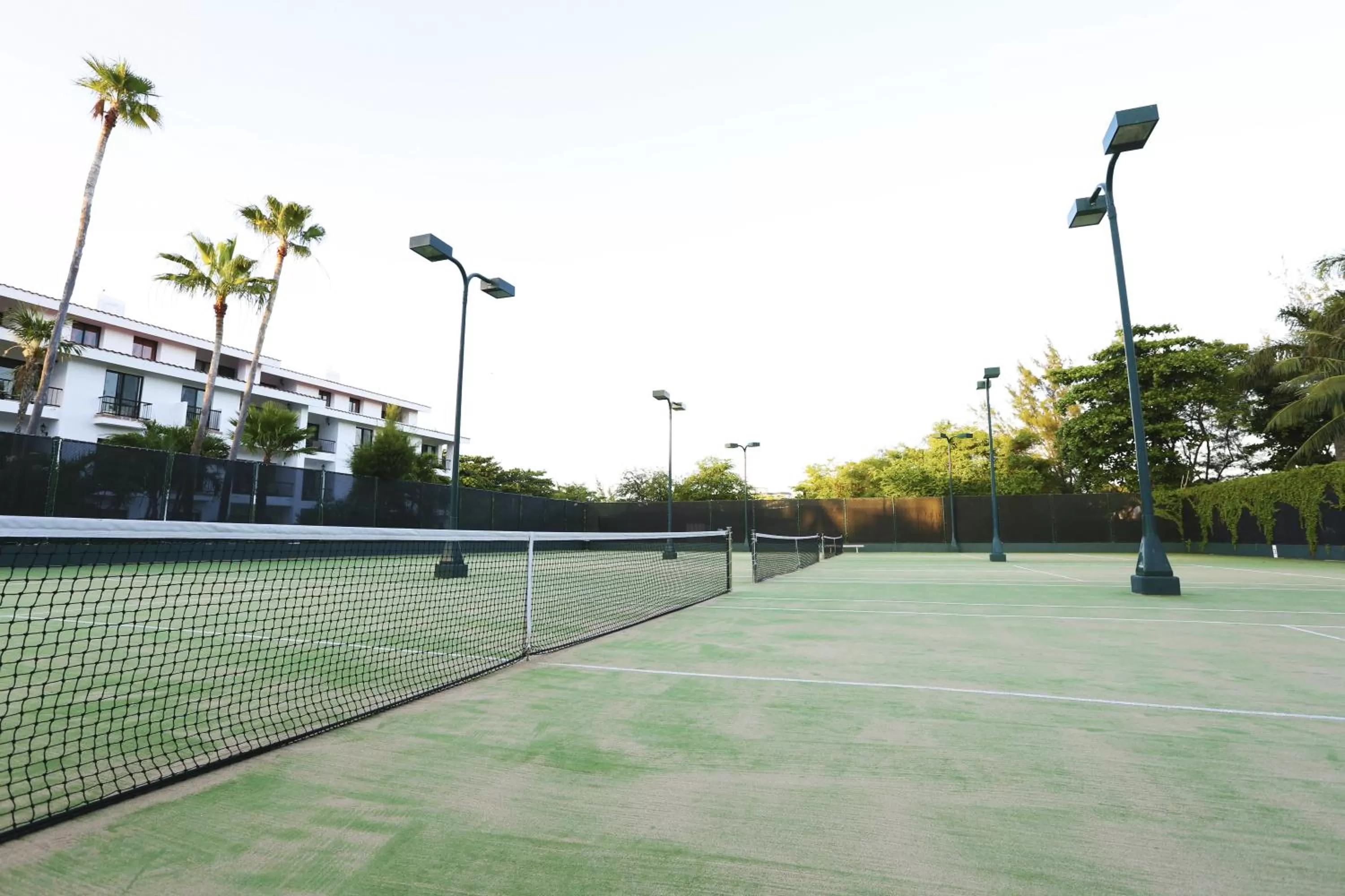 Tennis court in The Royal Cancun All Villas Resort